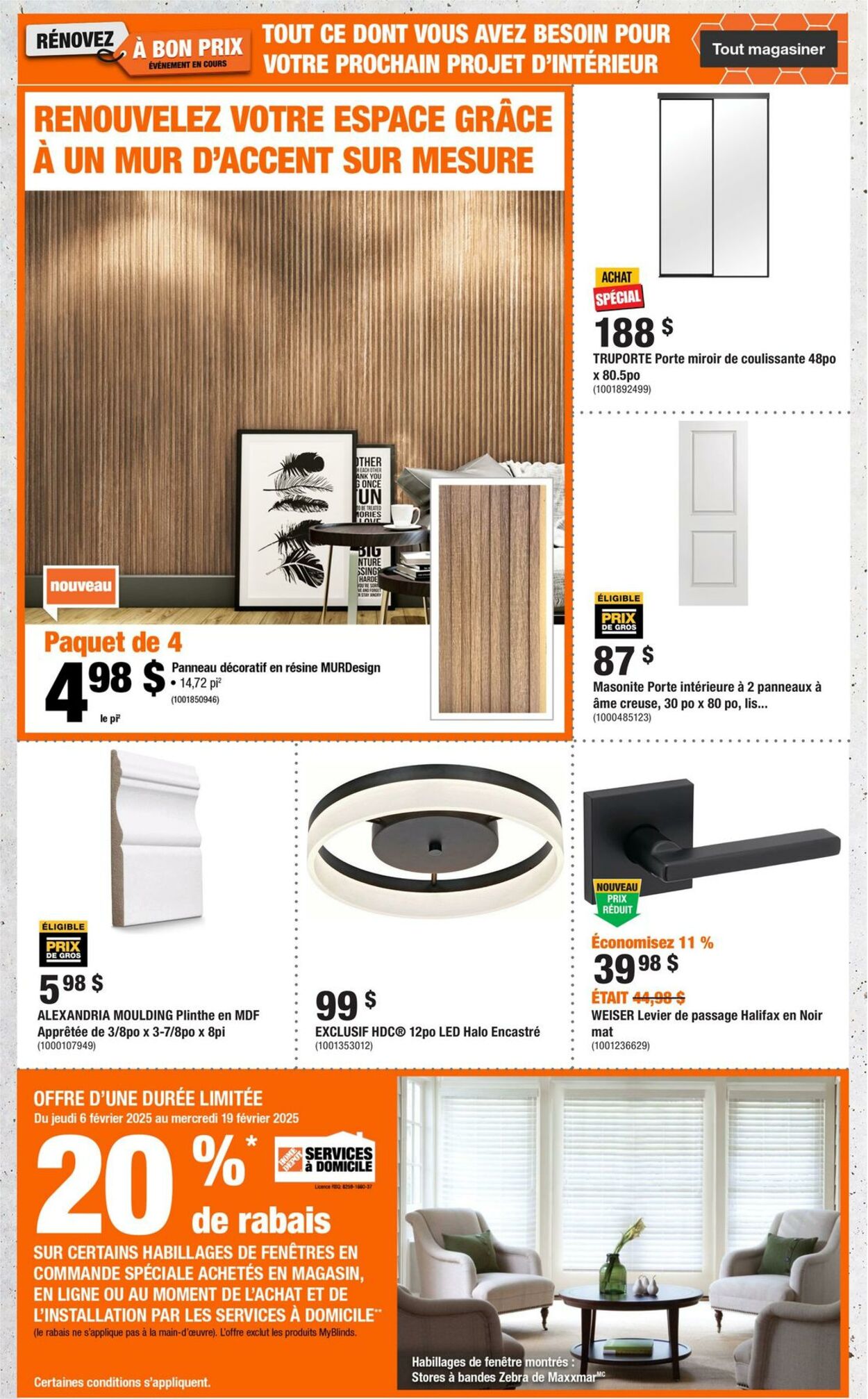 Circulaire Home Depot 06.02.2025 - 19.02.2025