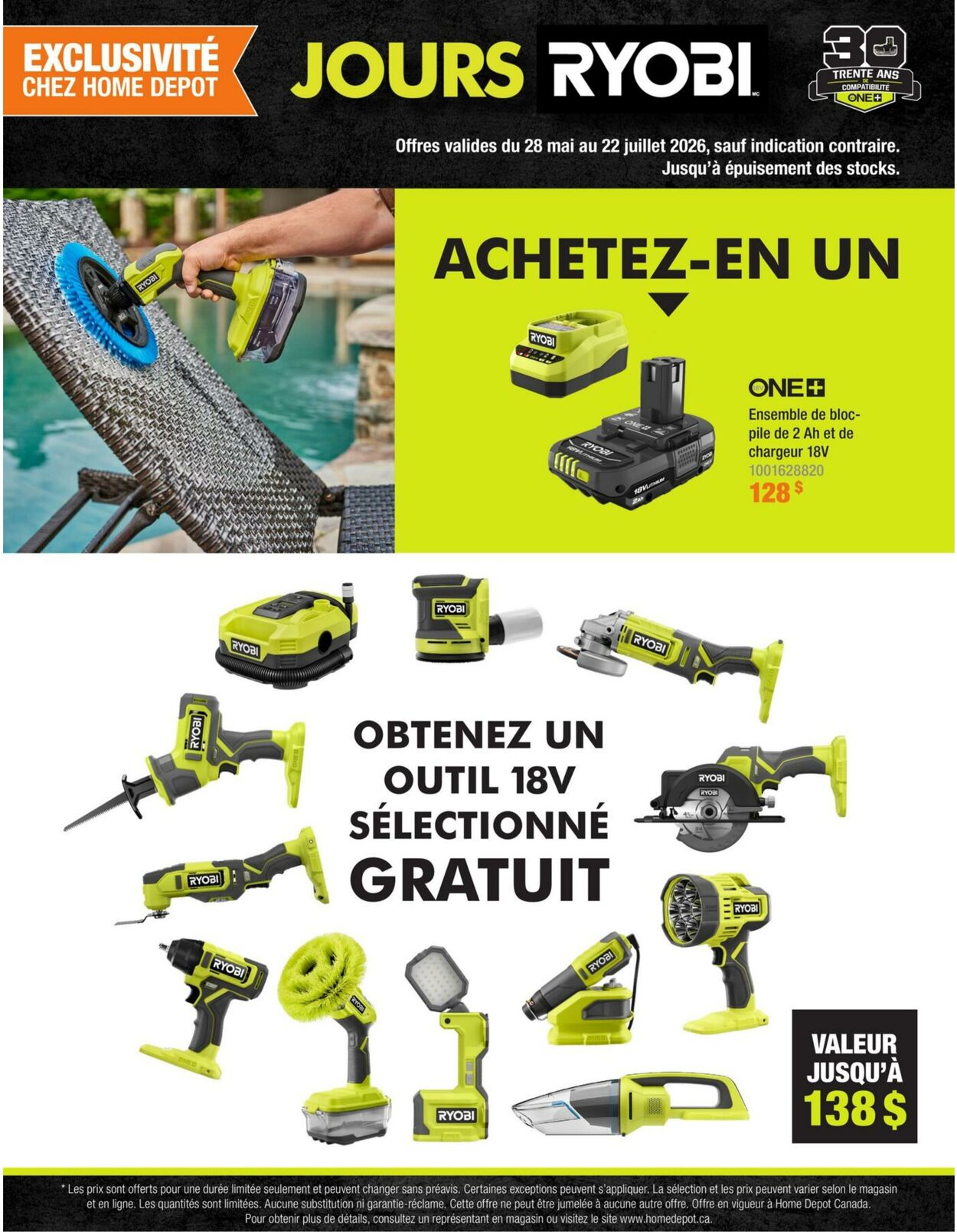 Circulaire Home Depot 28.05.2026 - 22.07.2026