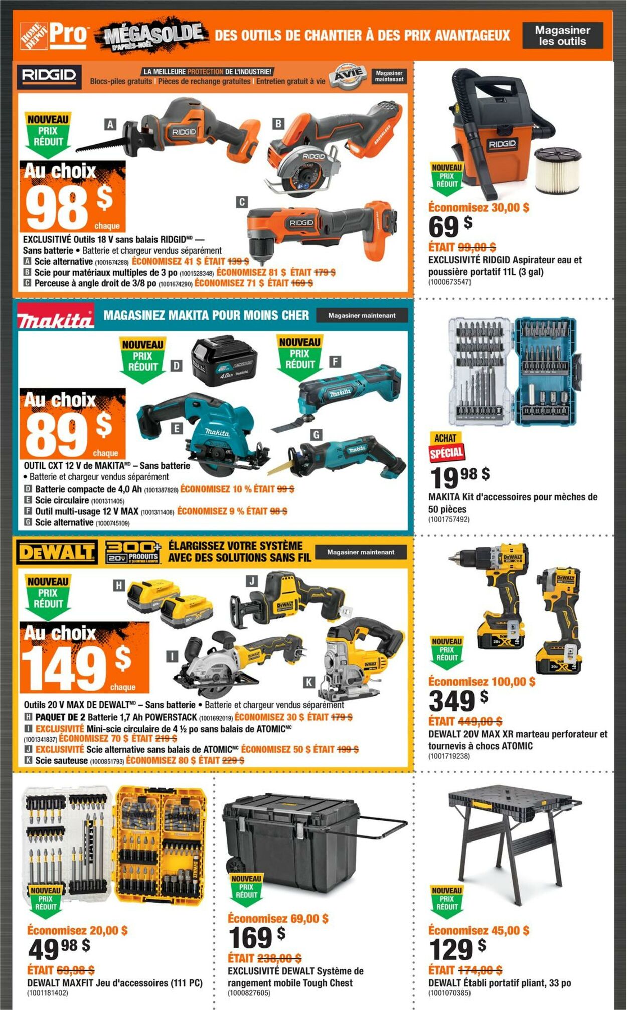 Circulaire Home Depot 26.12.2024 - 01.01.2025