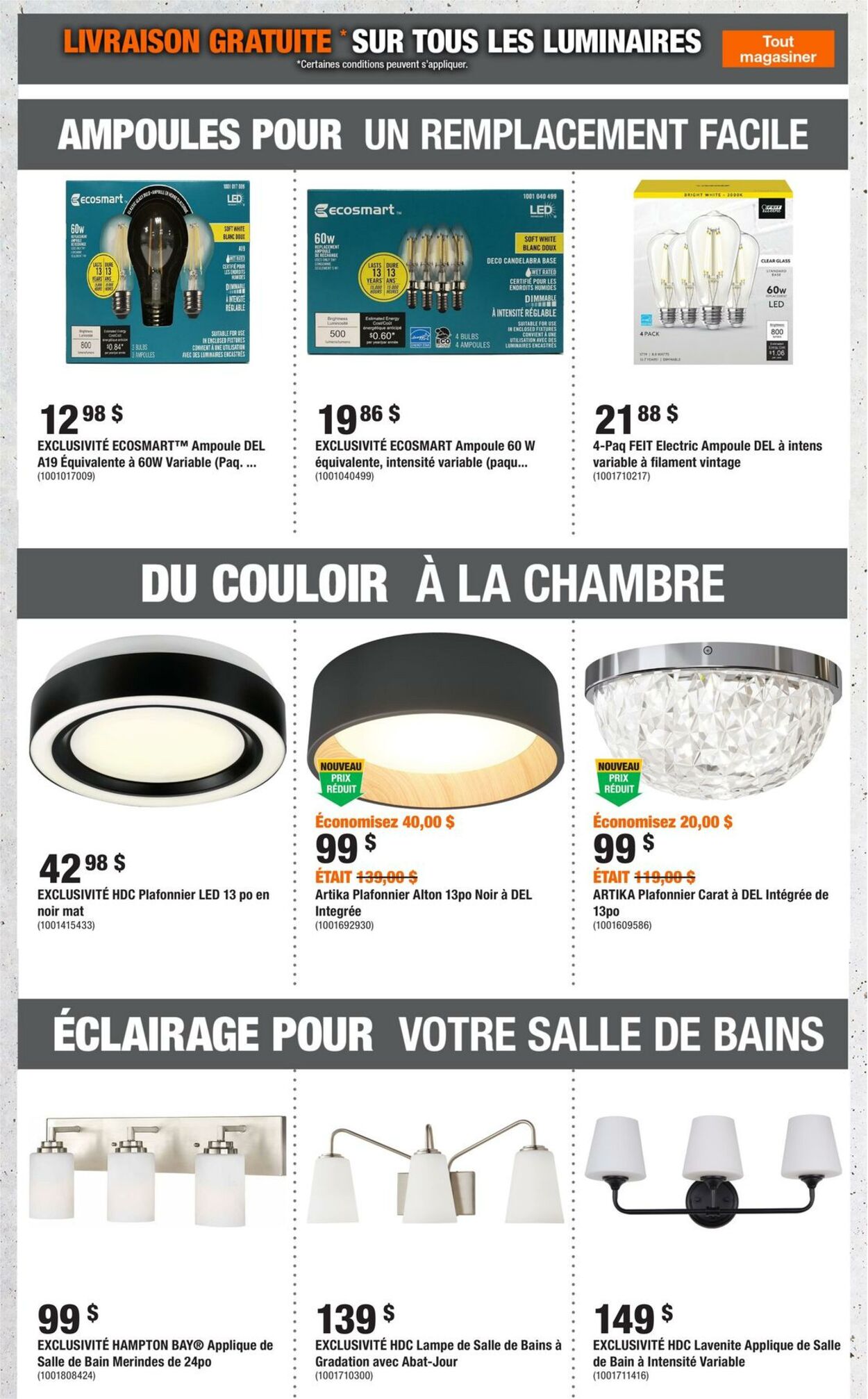 Circulaire Home Depot 26.12.2024 - 02.01.2025