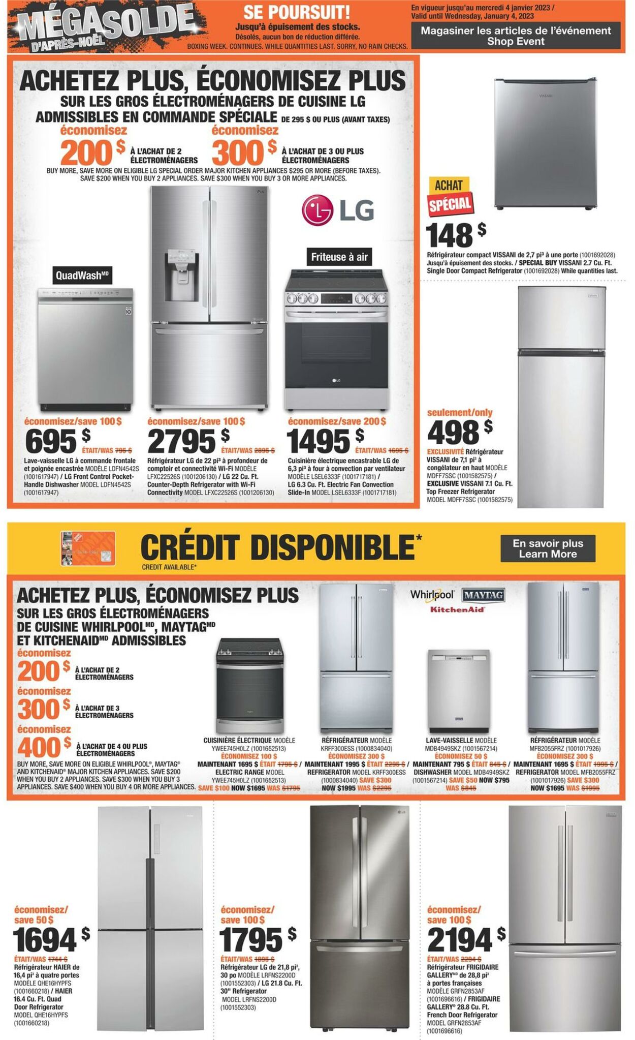 Circulaire Home Depot 22.12.2022 - 28.12.2022