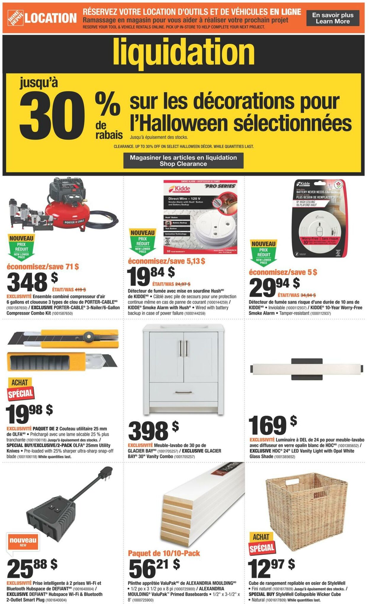 Circulaire Home Depot 13.10.2022 - 19.10.2022