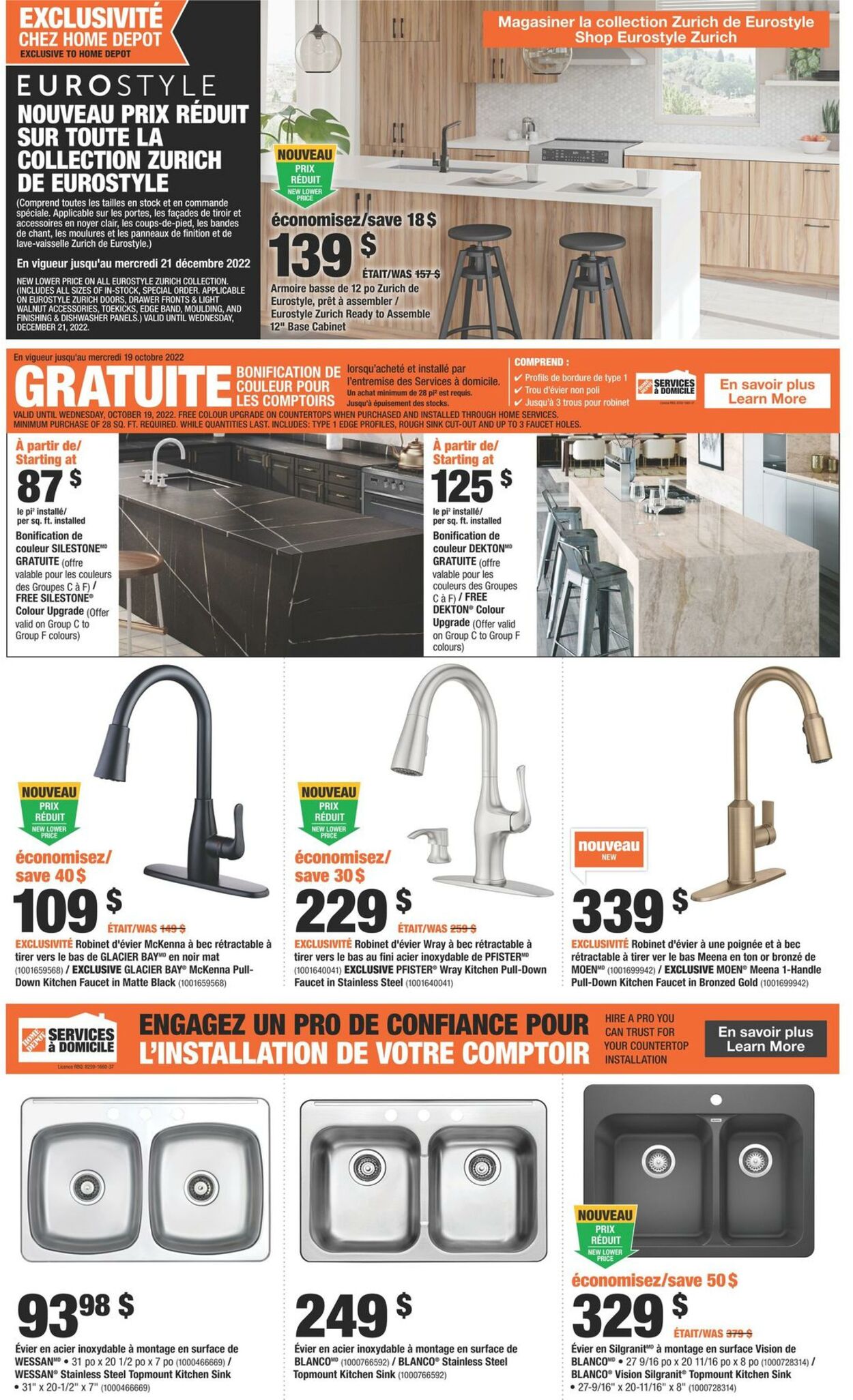 Circulaire Home Depot 13.10.2022 - 19.10.2022