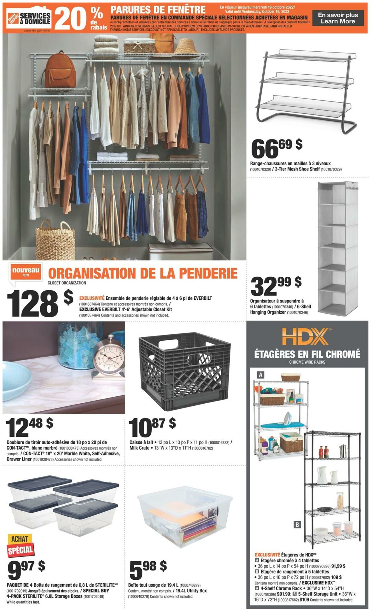 Circulaire Home Depot 13.10.2022 - 19.10.2022