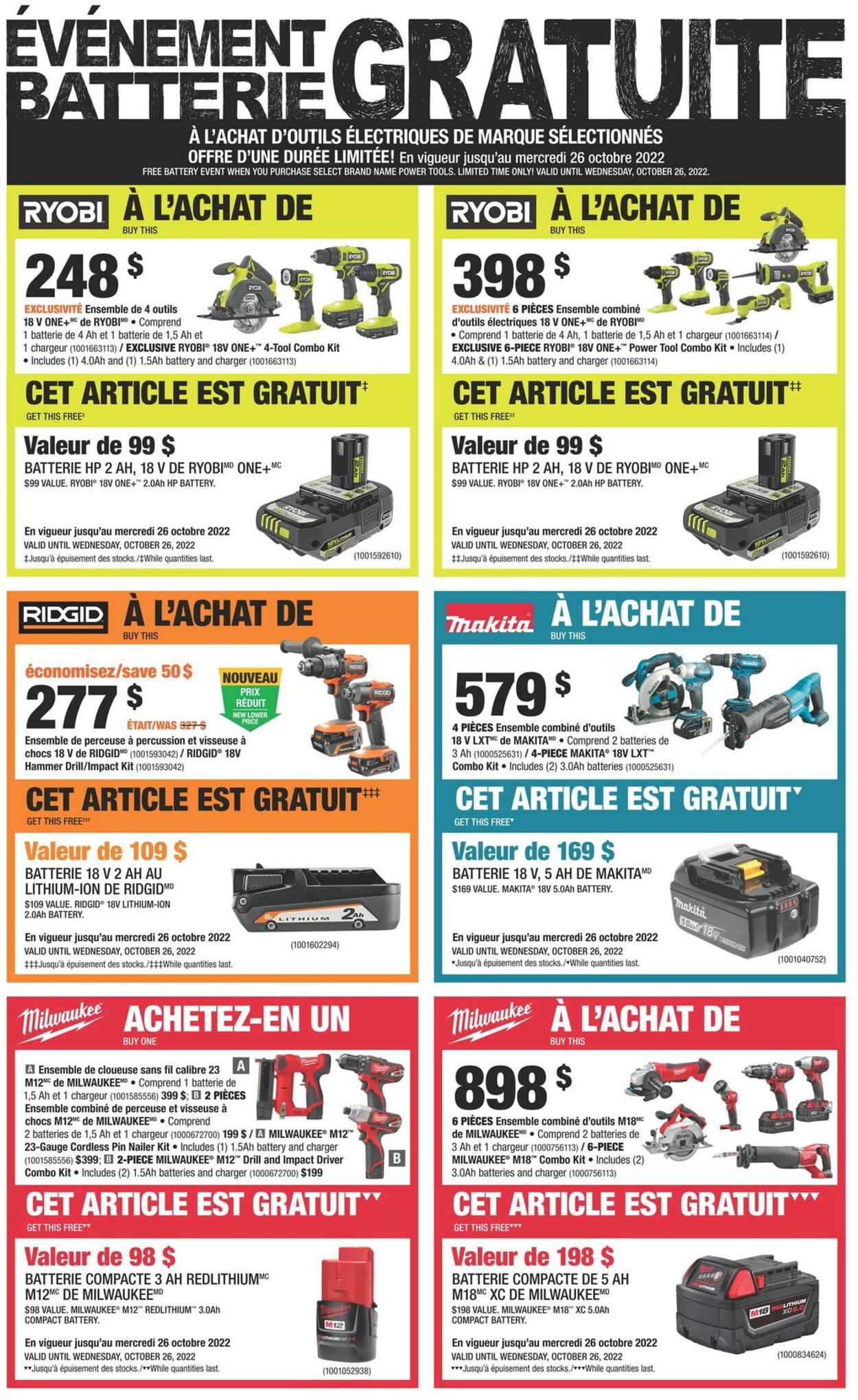 Circulaire Home Depot 13.10.2022 - 19.10.2022