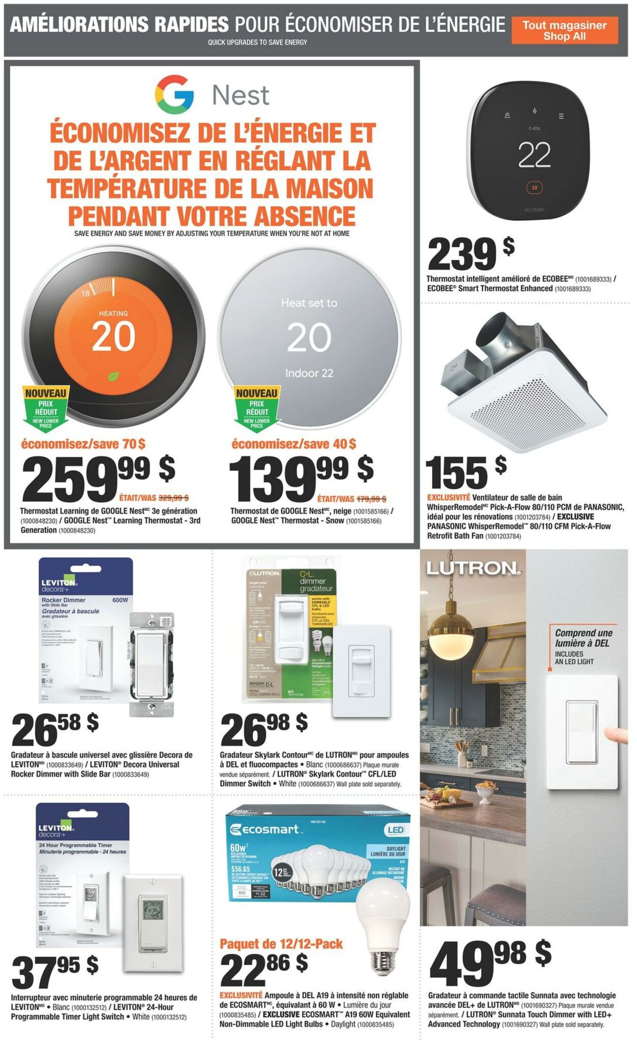 Circulaire Home Depot 01.09.2022 - 07.09.2022