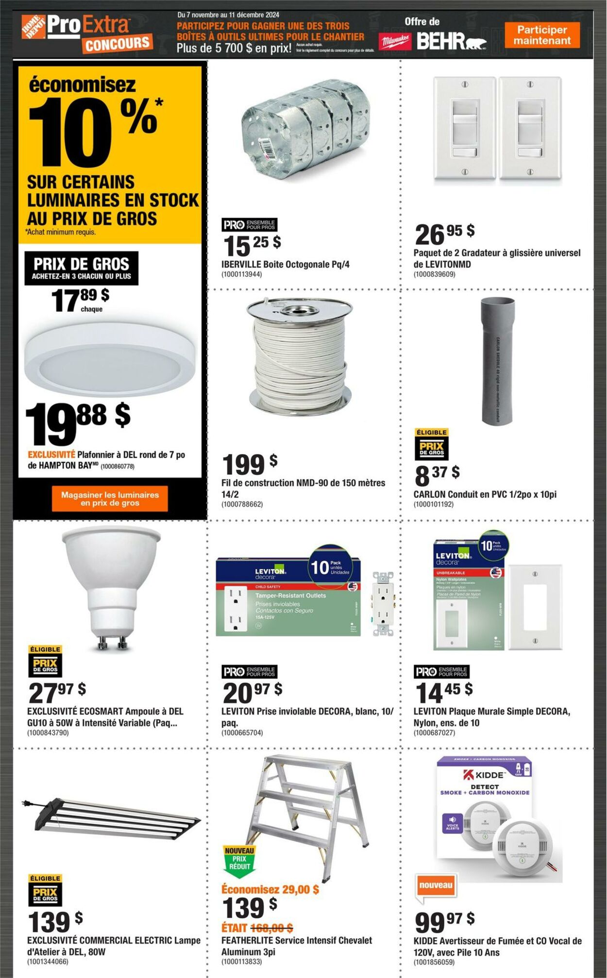 Circulaire Home Depot 05.12.2024 - 11.12.2024