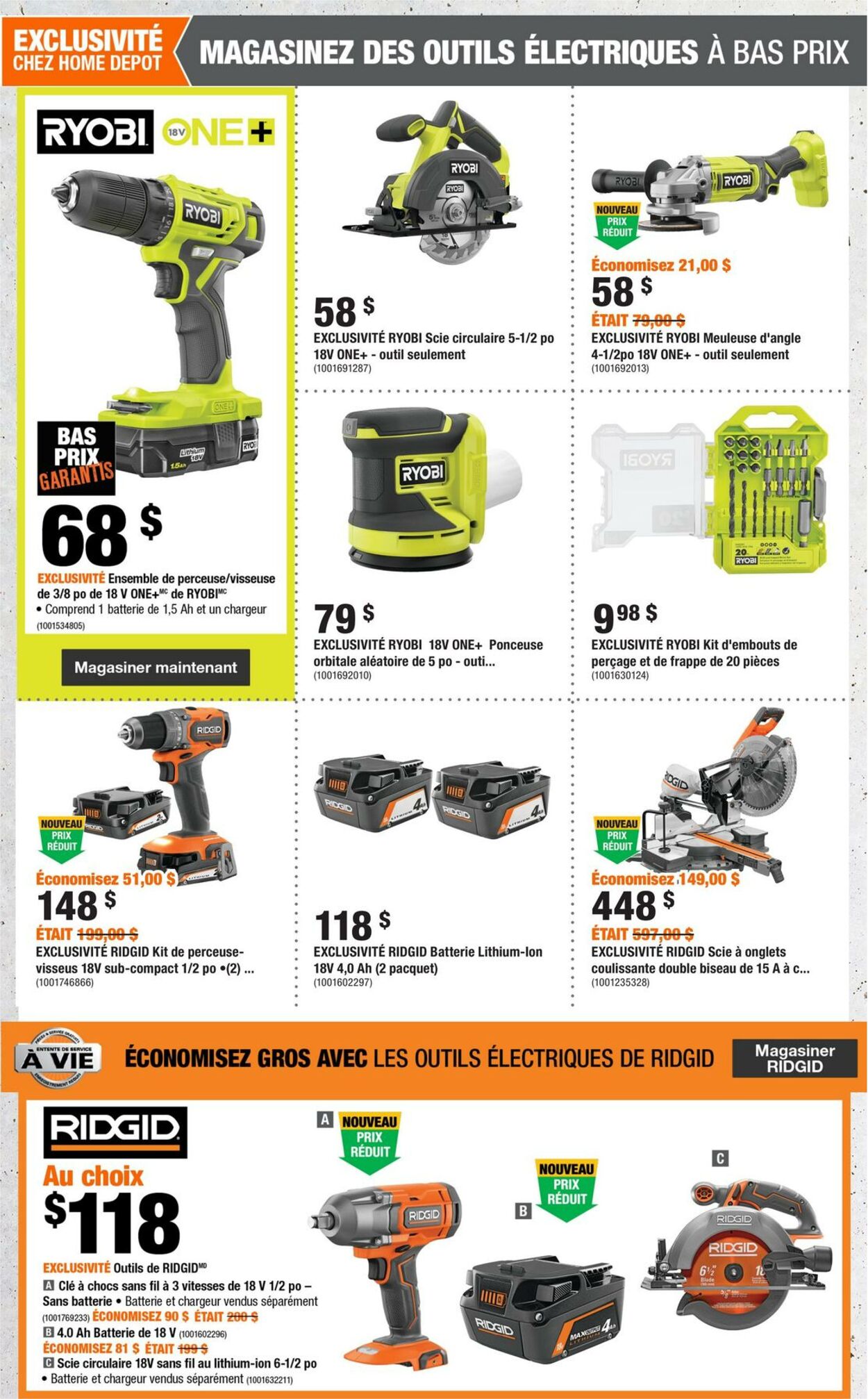 Circulaire Home Depot 26.09.2024 - 02.10.2024