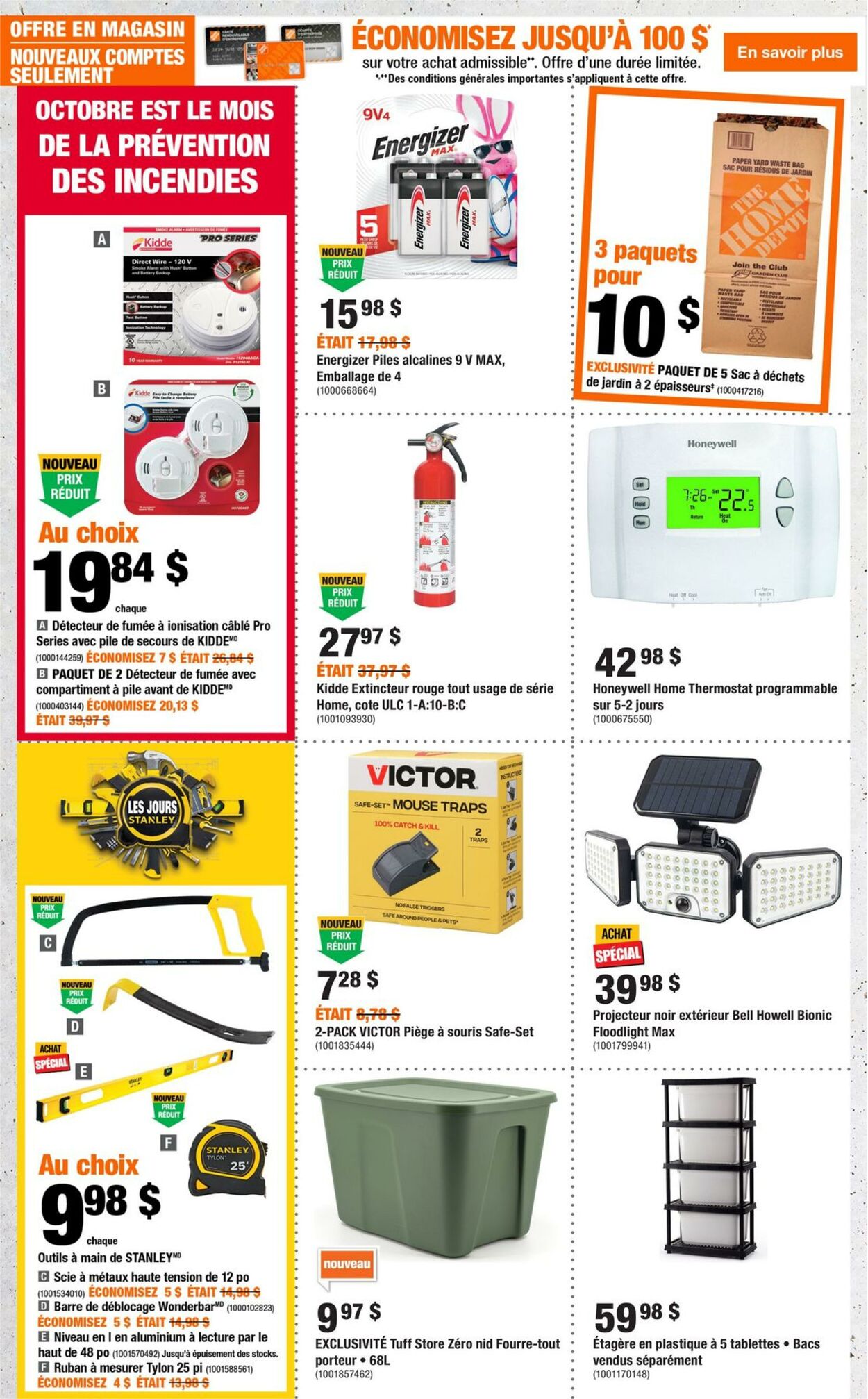 Circulaire Home Depot 26.09.2024 - 02.10.2024