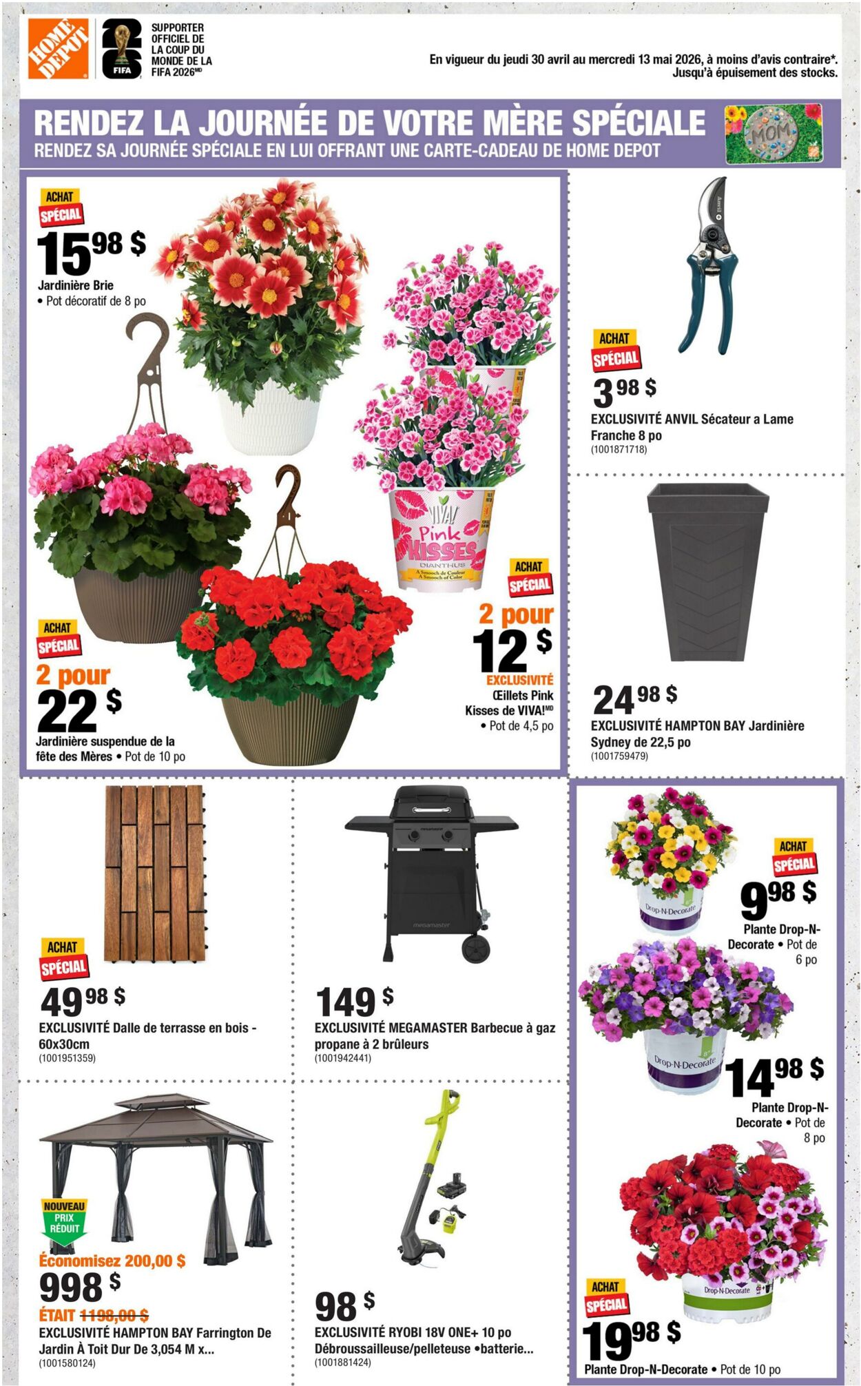 Circulaire Home Depot 30.04.2026 - 13.05.2026