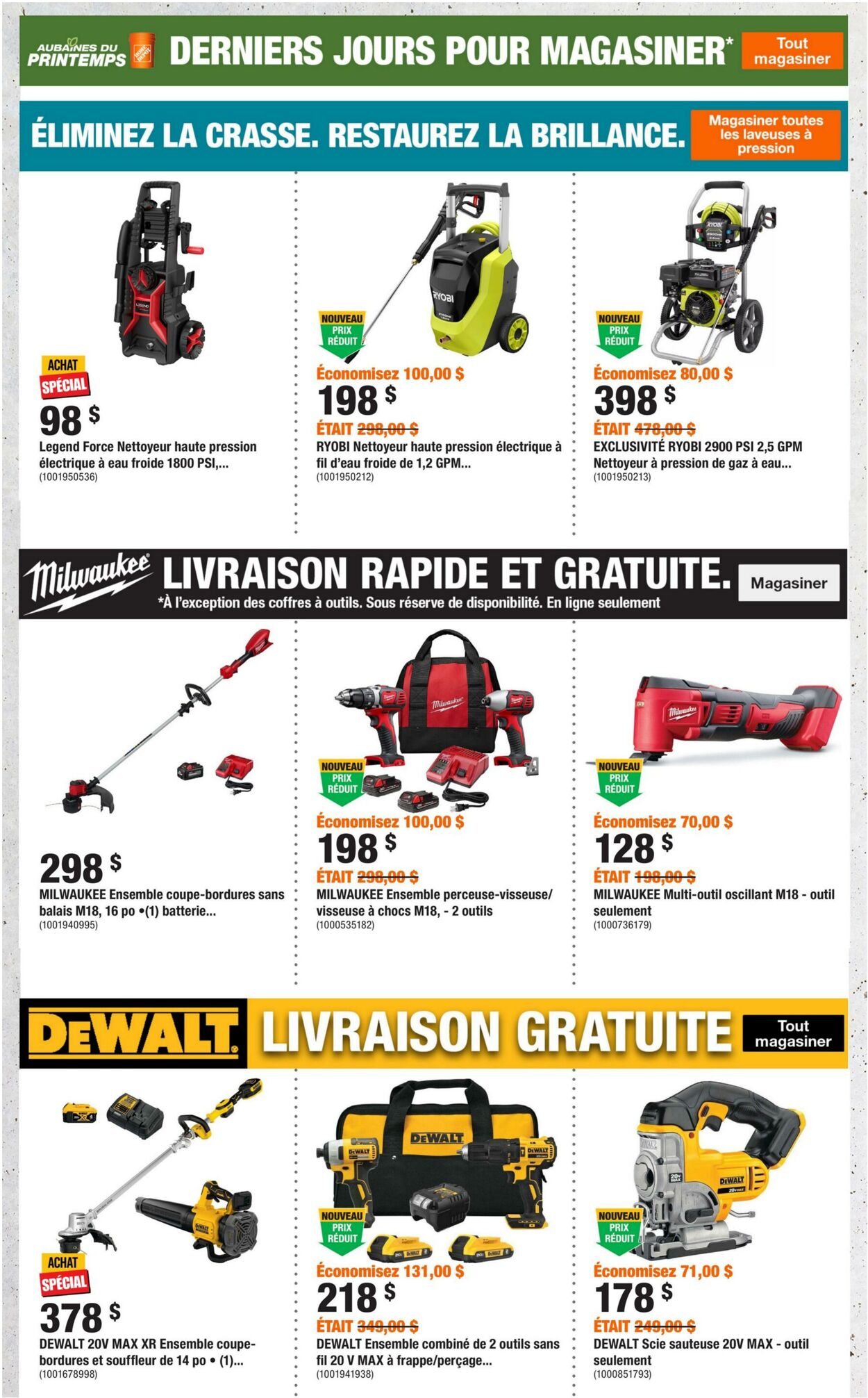 Circulaire Home Depot 30.04.2026 - 13.05.2026