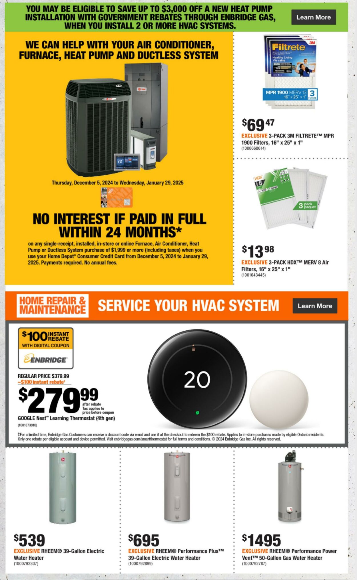 Circulaire Home Depot 02.01.2025 - 08.01.2025