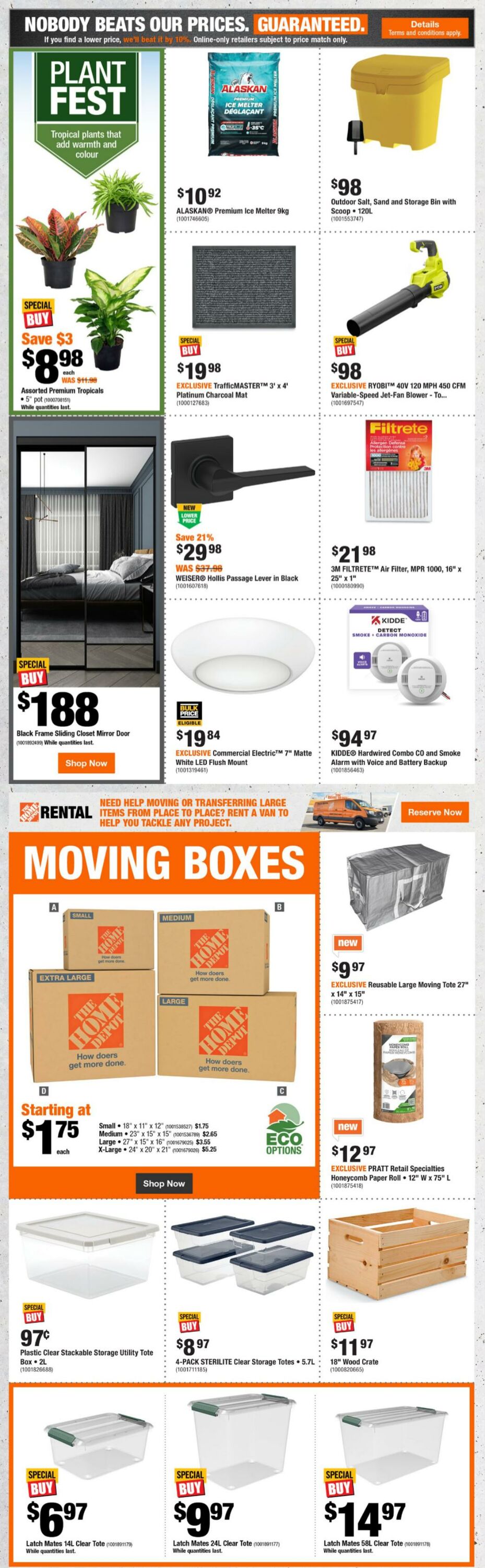 Circulaire Home Depot 02.01.2025 - 08.01.2025