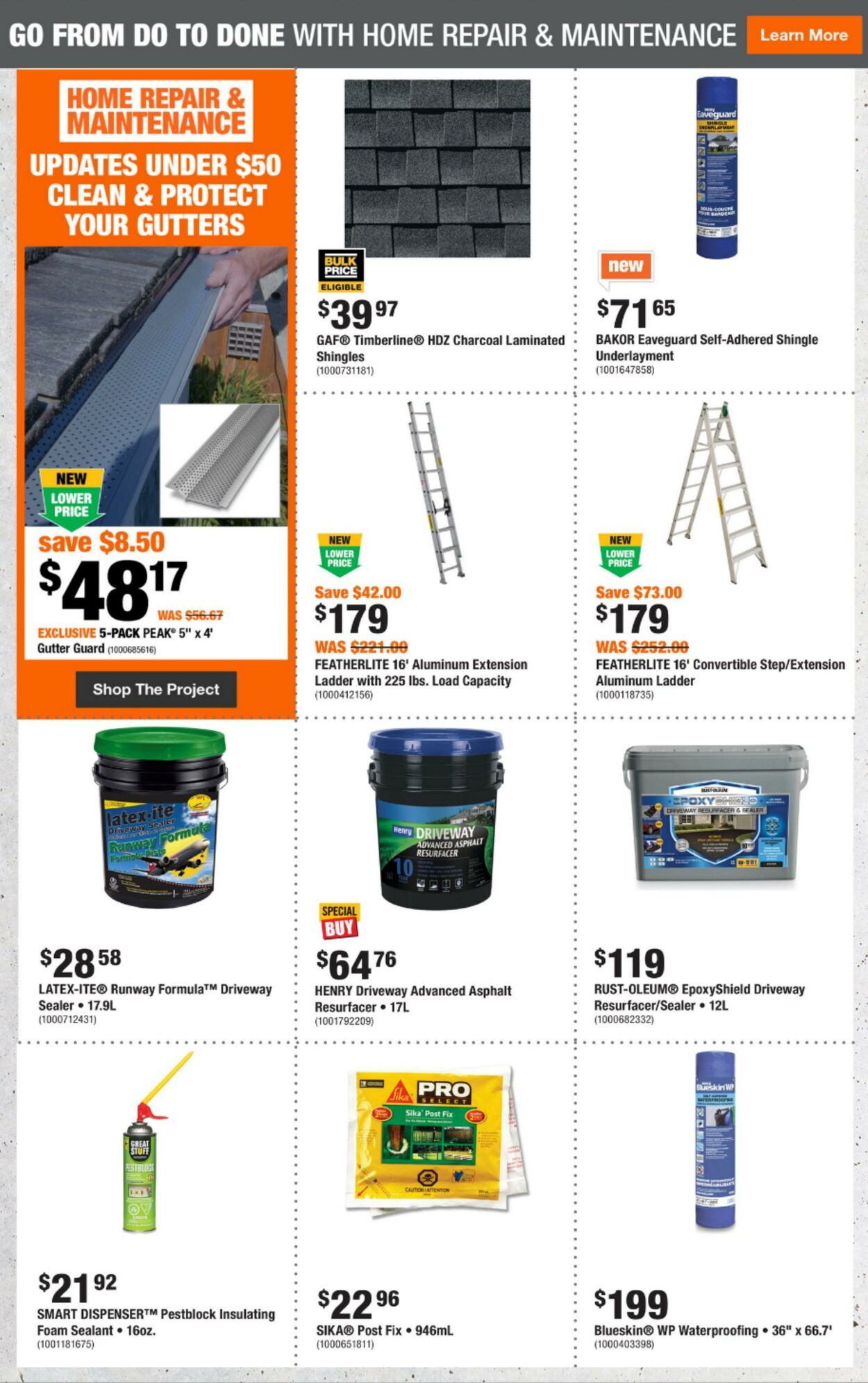 Circulaire Home Depot 12.09.2024 - 18.09.2024