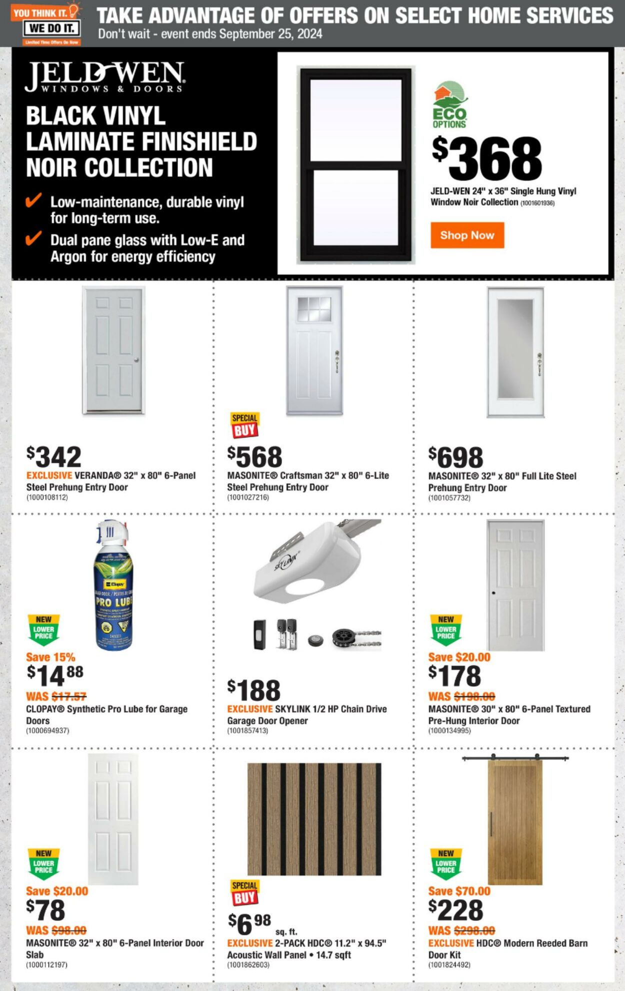 Circulaire Home Depot 12.09.2024 - 18.09.2024