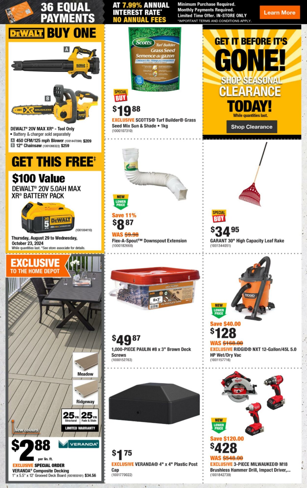 Circulaire Home Depot 12.09.2024 - 18.09.2024