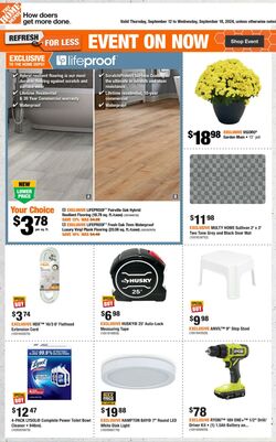 Circulaire Home Depot 10.10.2024 - 16.10.2024