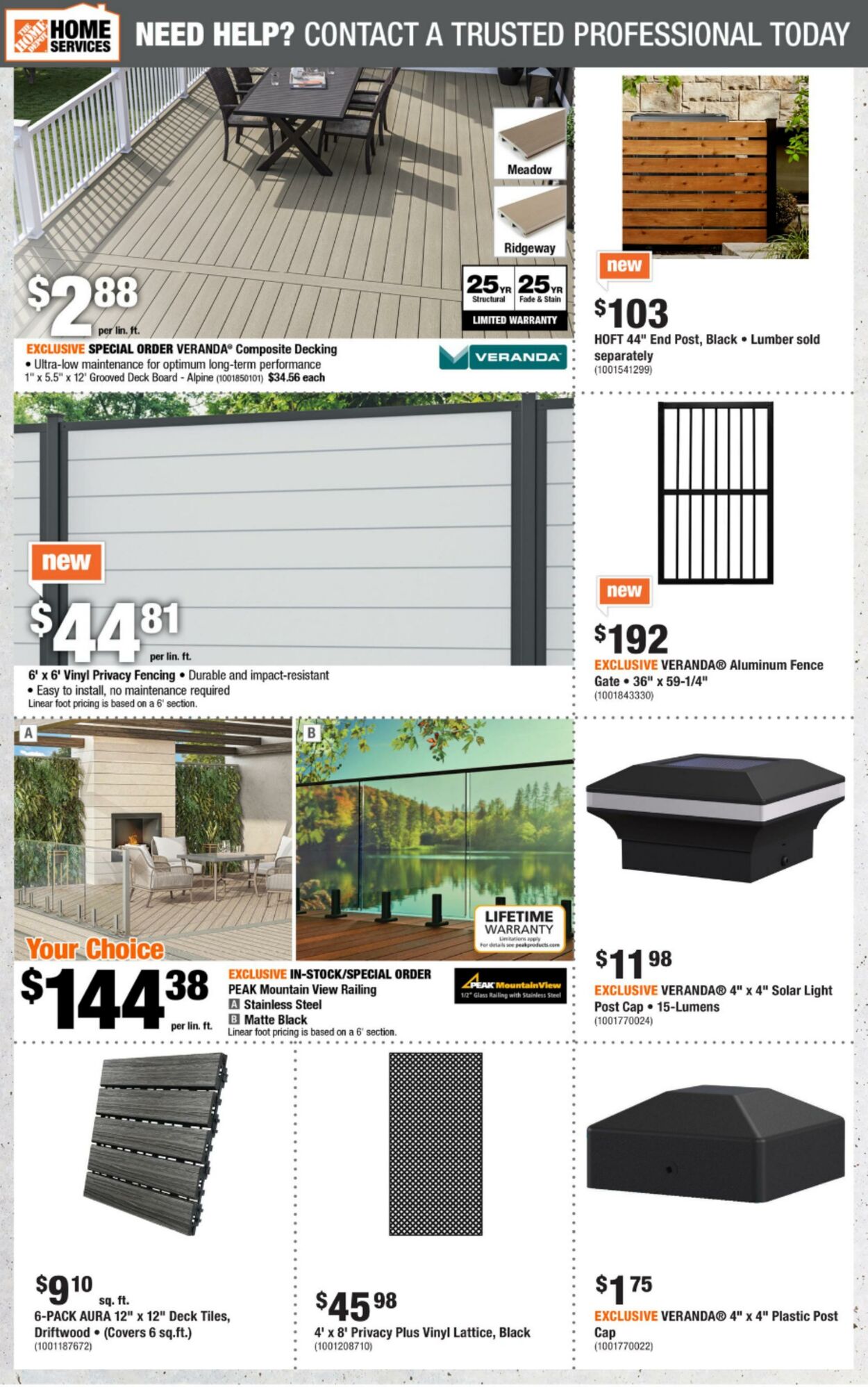 Circulaire Home Depot 29.08.2024 - 04.09.2024