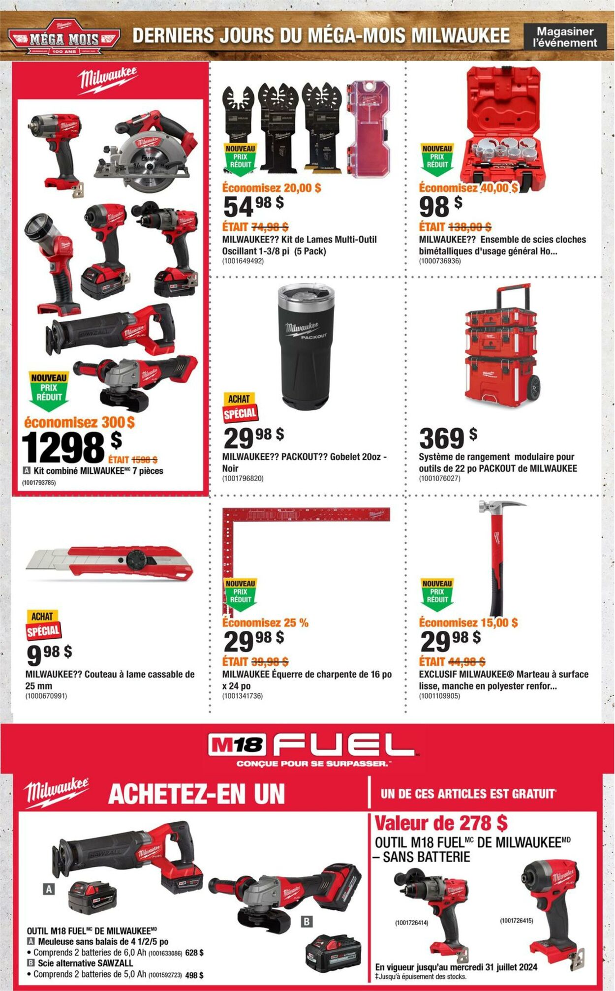 Circulaire Home Depot 18.07.2024 - 24.07.2024