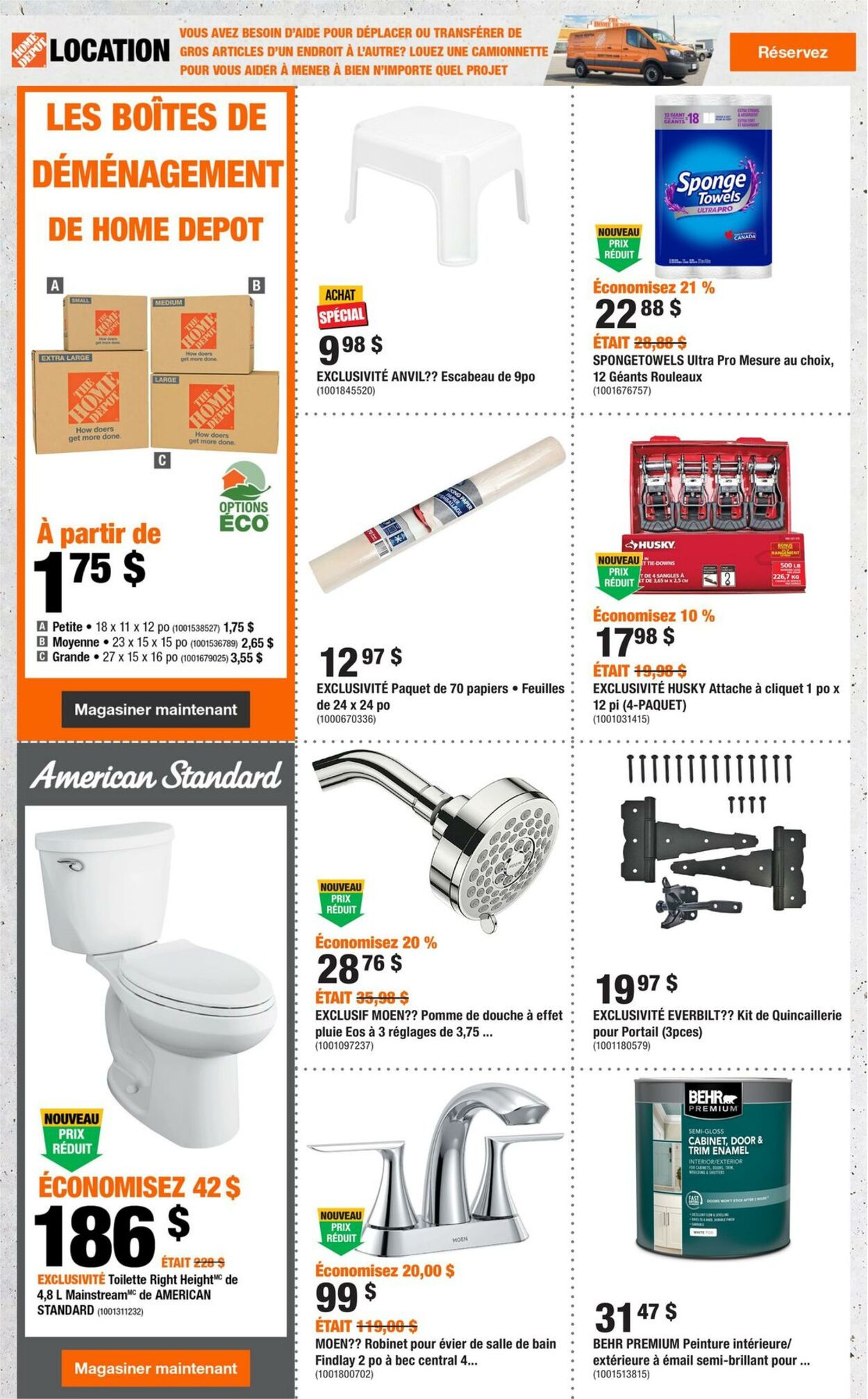 Circulaire Home Depot 18.07.2024 - 24.07.2024