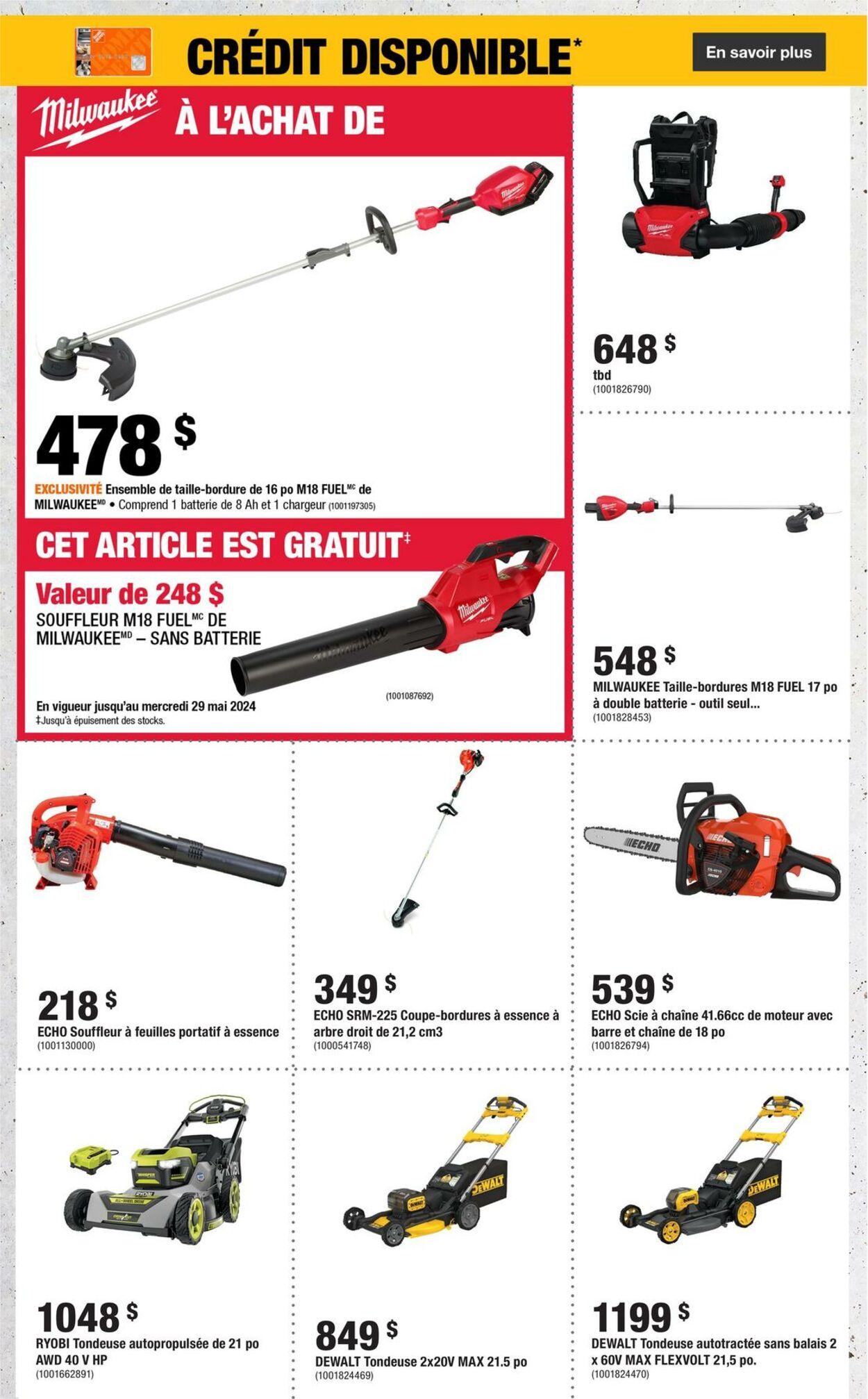 Circulaire Home Depot 25.04.2024 - 01.05.2024