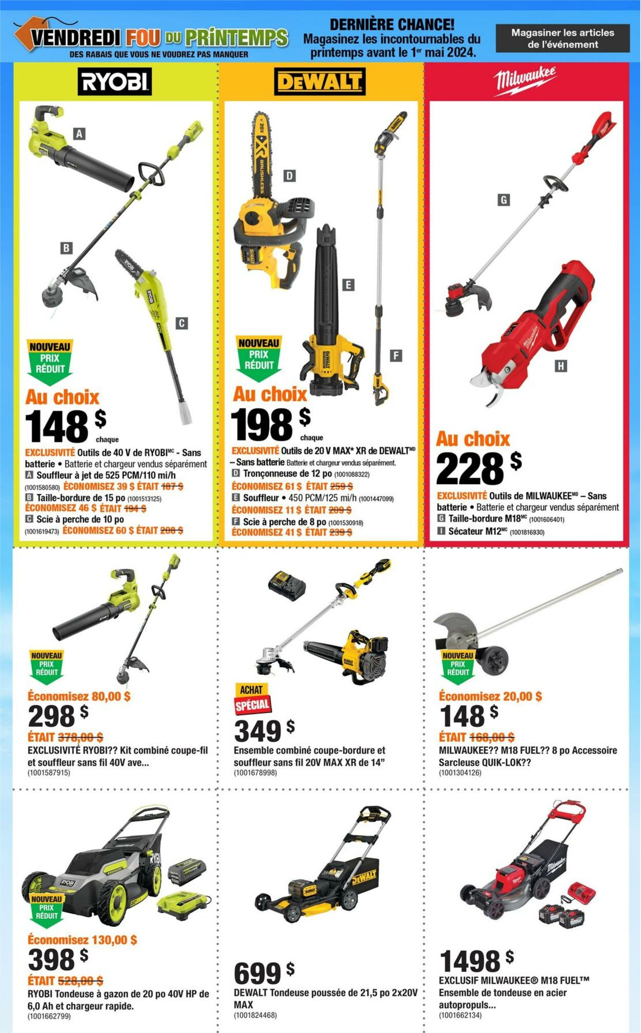 Circulaire Home Depot 25.04.2024 - 01.05.2024