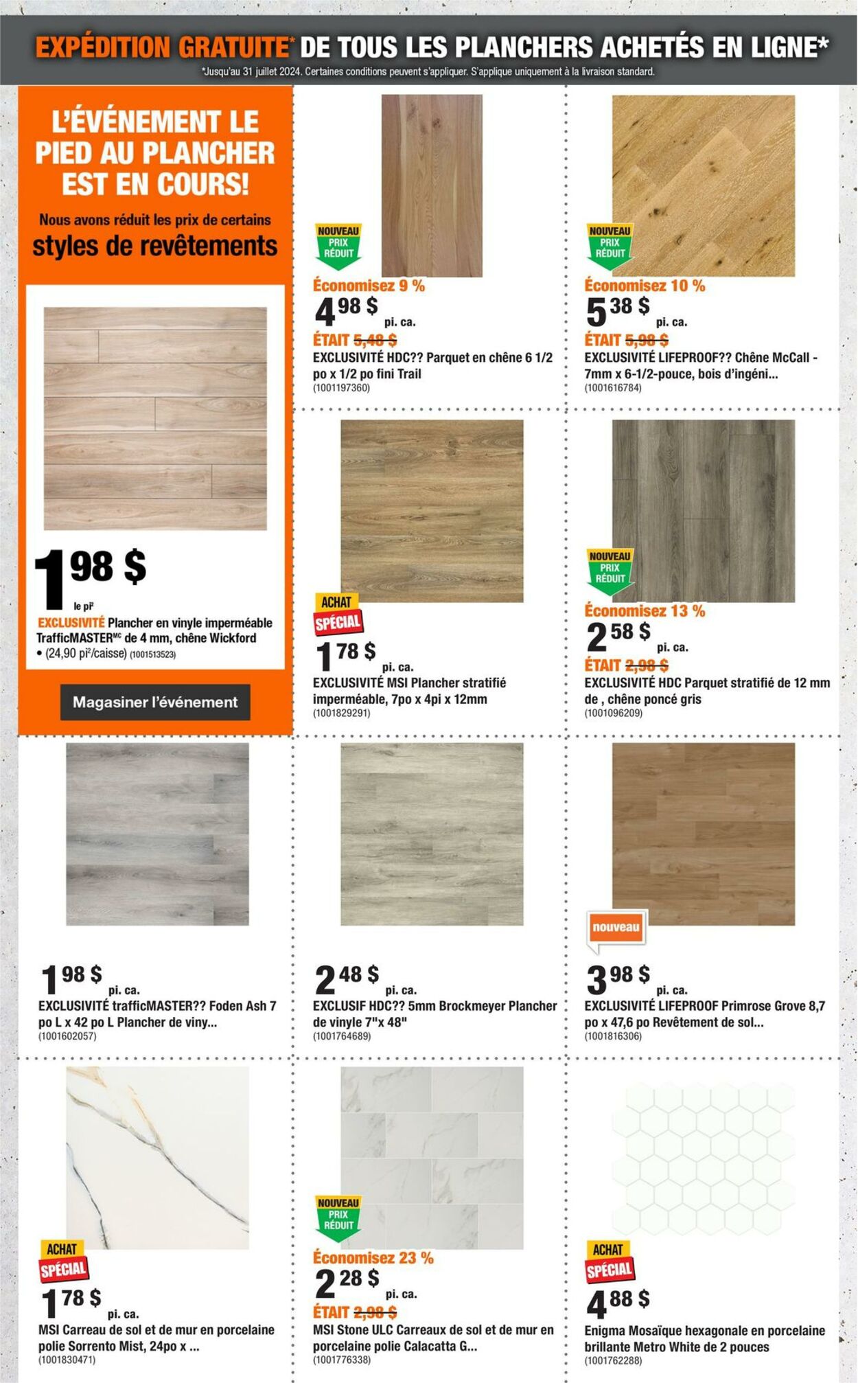 Circulaire Home Depot 04.07.2024 - 10.07.2024