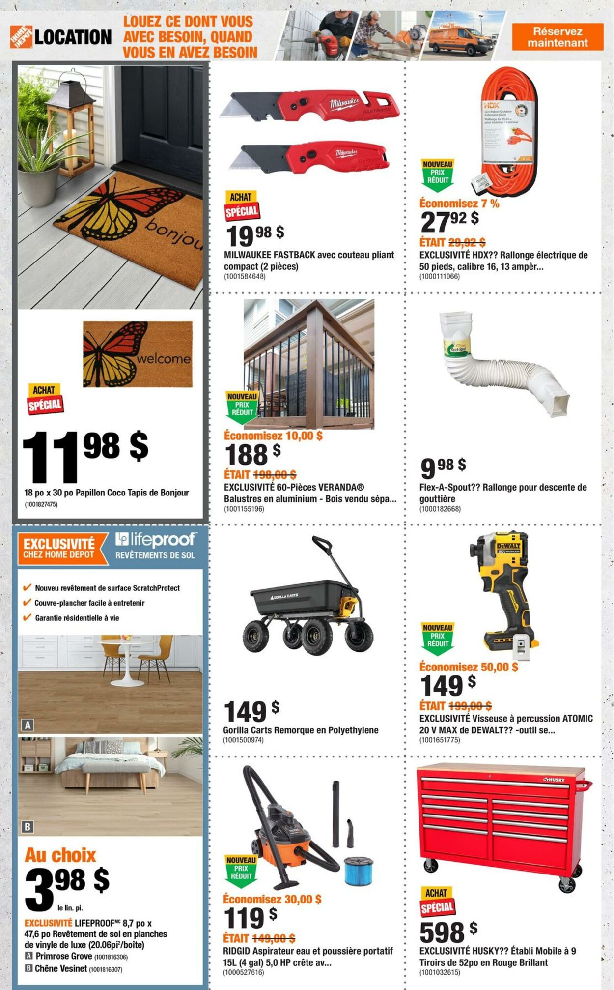 Circulaire Home Depot 02.05.2024 - 08.05.2024