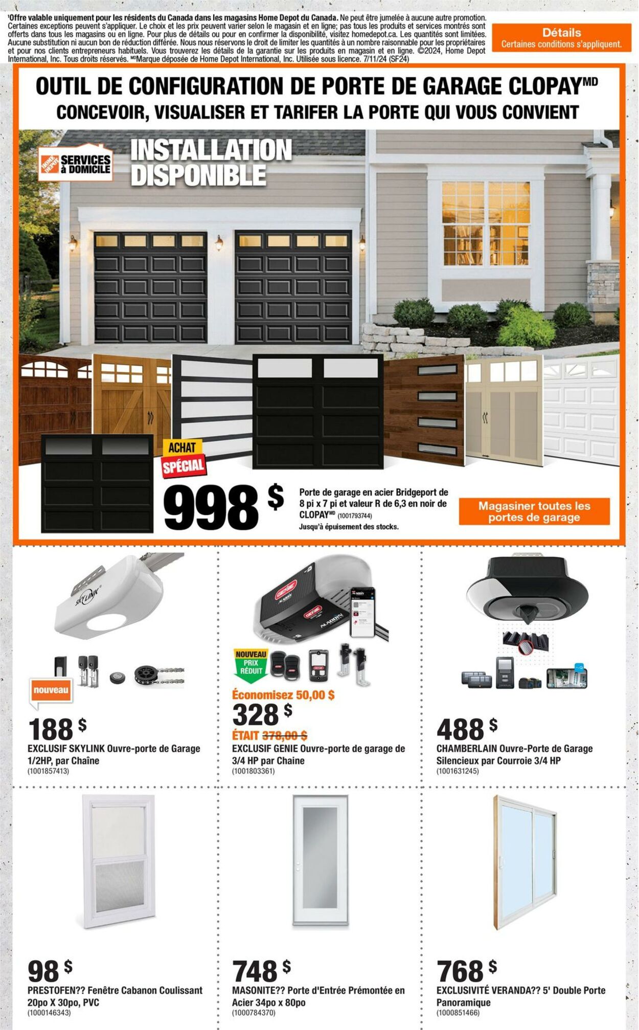 Circulaire Home Depot 11.07.2024 - 17.07.2024