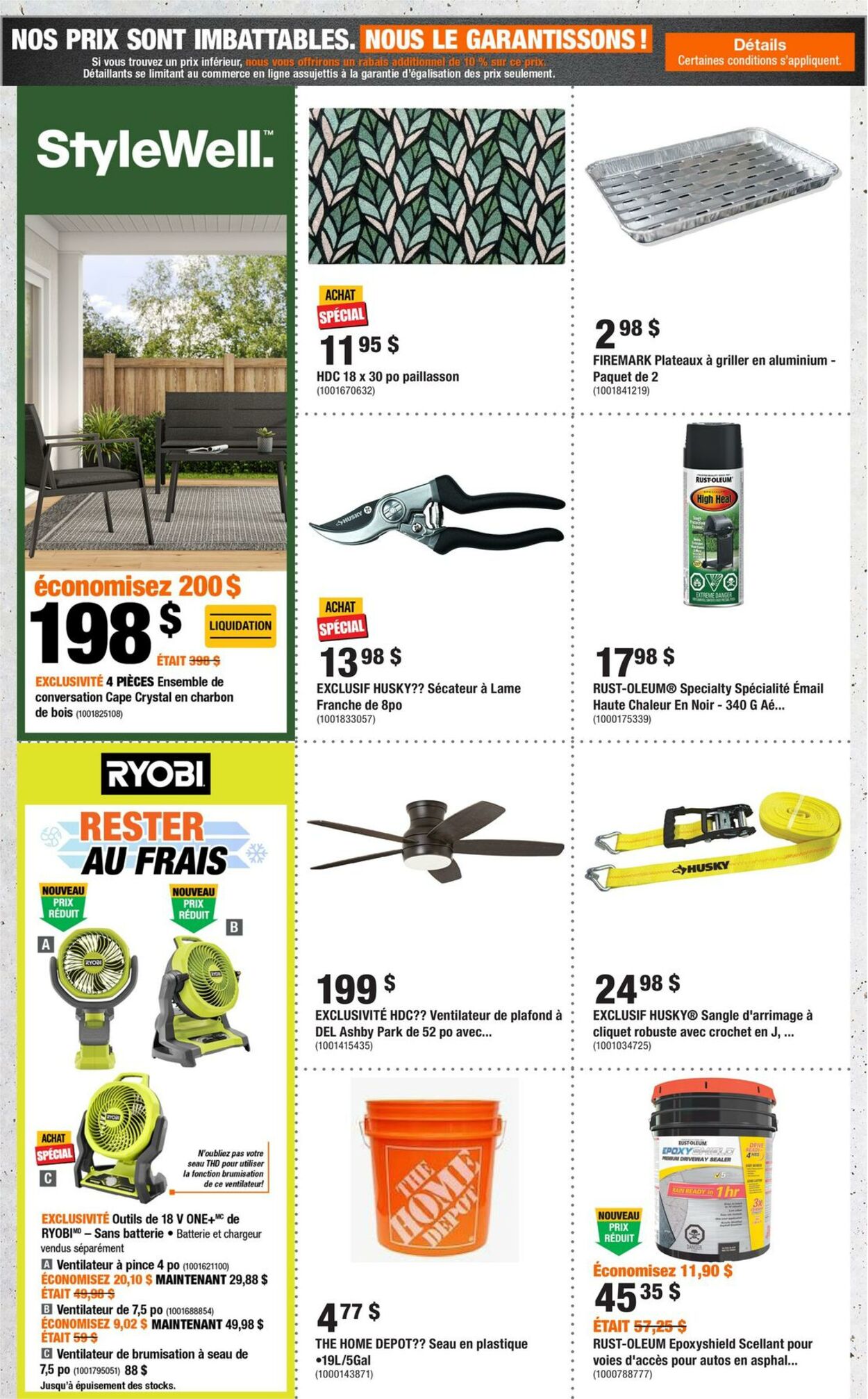 Circulaire Home Depot 11.07.2024 - 17.07.2024