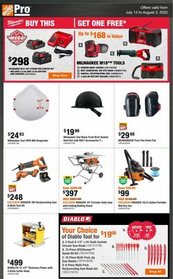 Circulaire Home Depot 14.07.2022-03.08.2022
