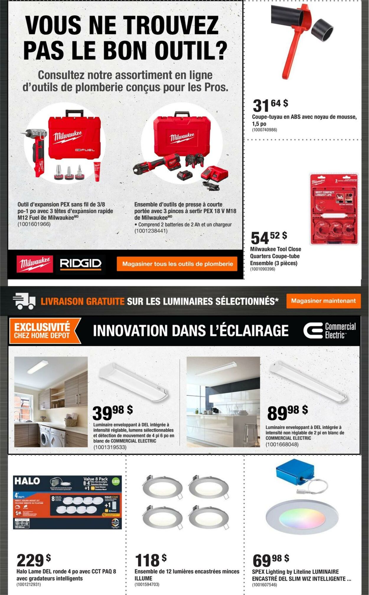 Circulaire Home Depot 22.12.2022 - 04.01.2023