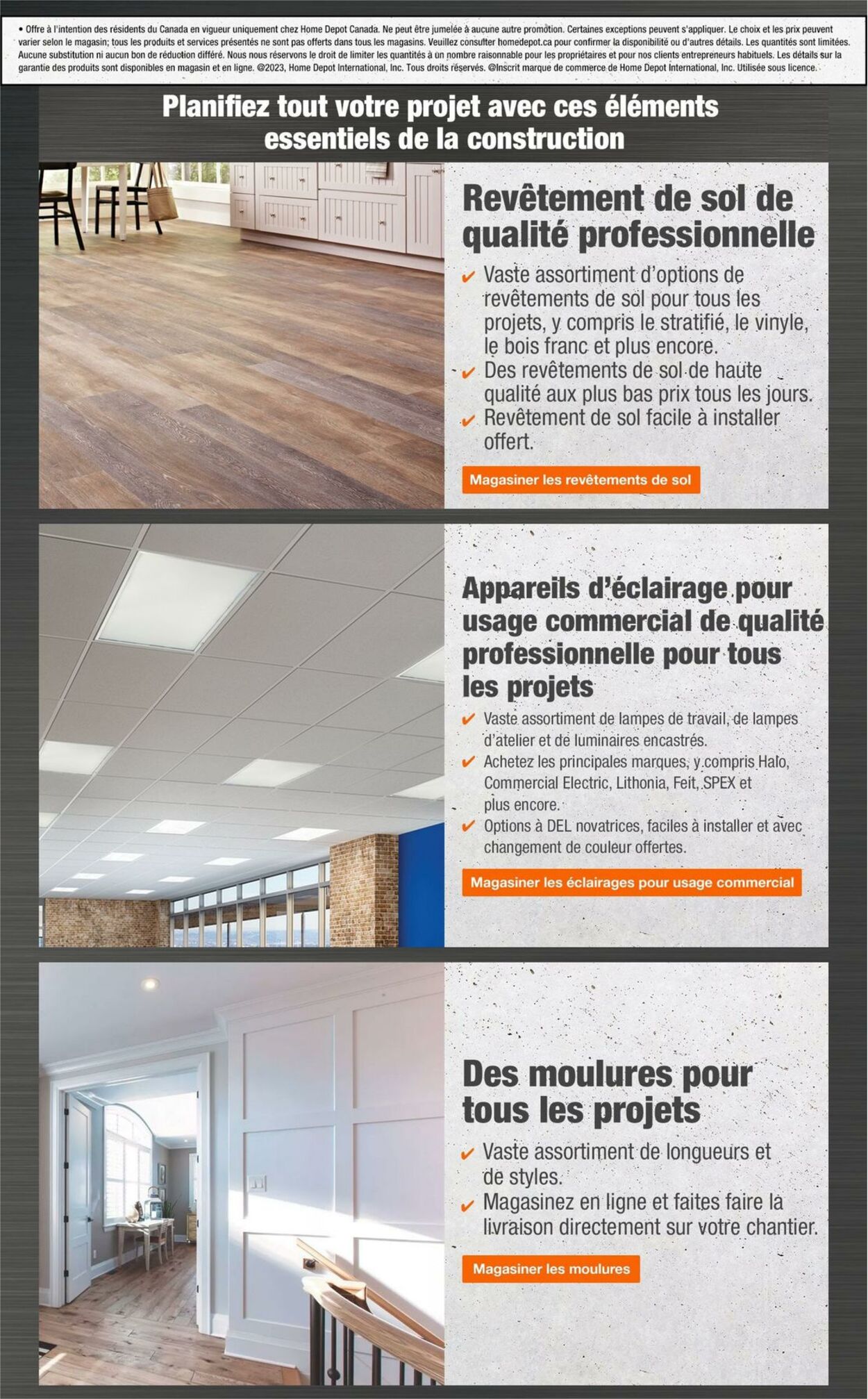 Circulaire Home Depot 16.03.2023 - 29.03.2023