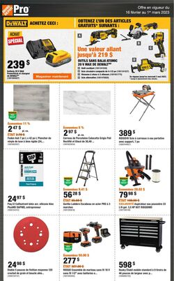 Circulaire Home Depot 16.02.2023 - 01.03.2023
