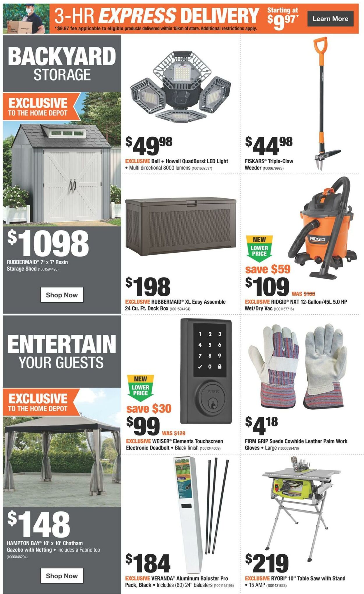 Circulaire Home Depot 30.06.2022 - 06.07.2022