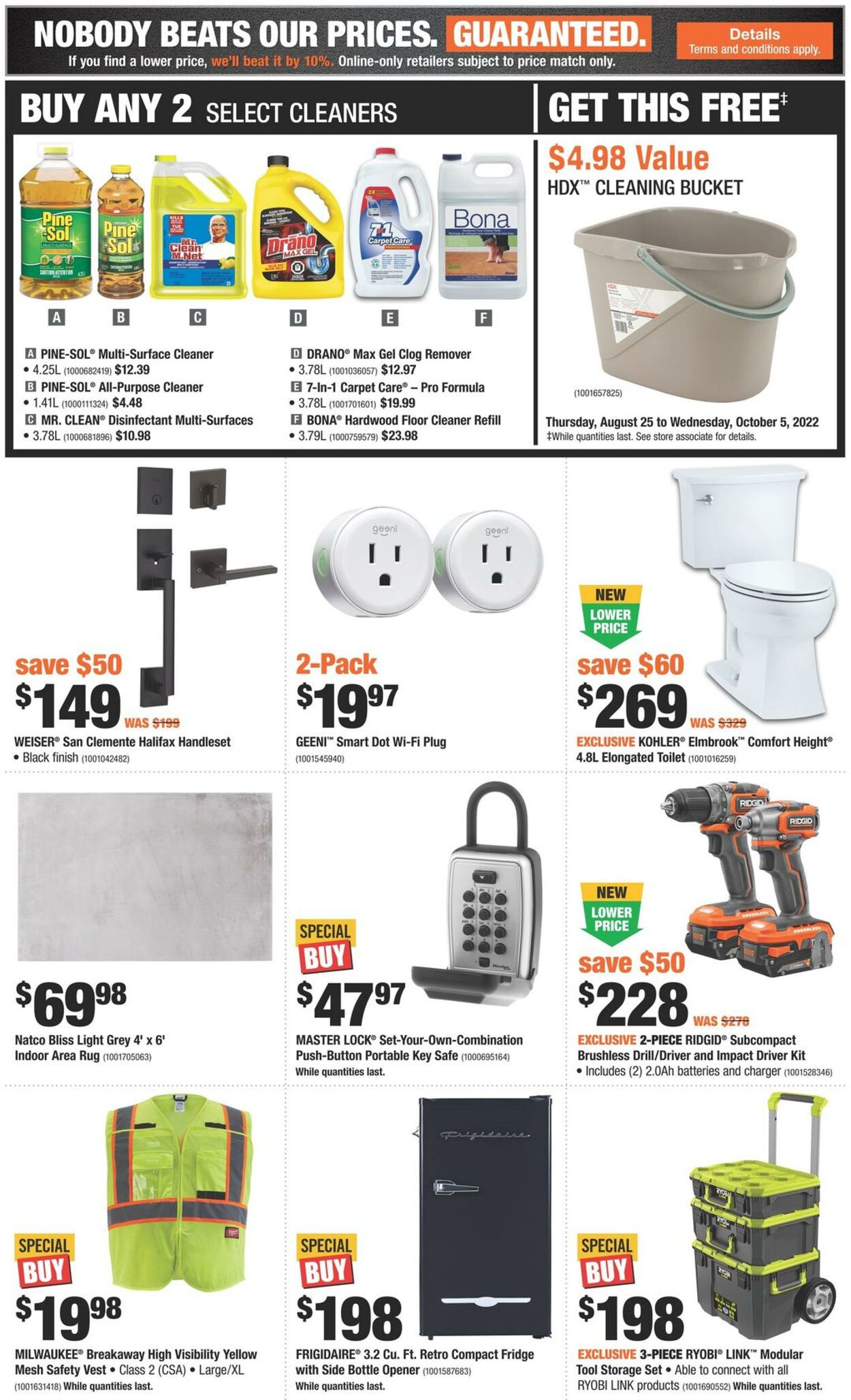 Circulaire Home Depot 25.08.2022 - 31.08.2022