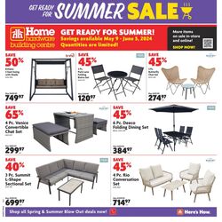 Circulaire Home Hardware 14.04.2022 - 29.06.2022