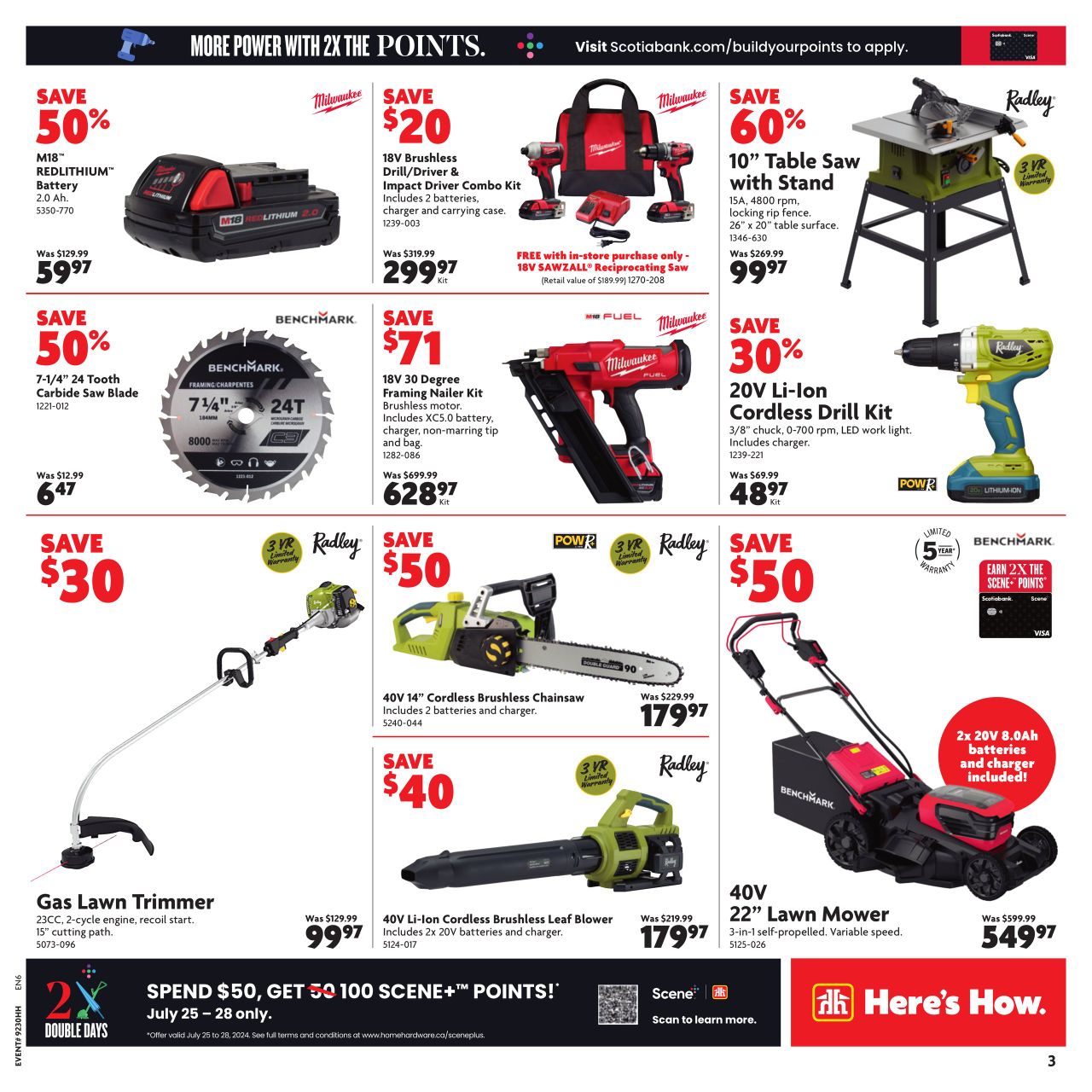 Circulaire Home Hardware 25.07.2024 - 31.07.2024