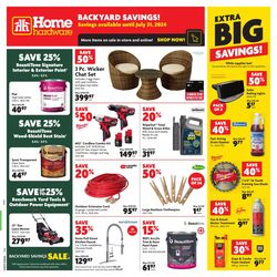 Circulaire Home Hardware 25.04.2024 - 08.06.2024