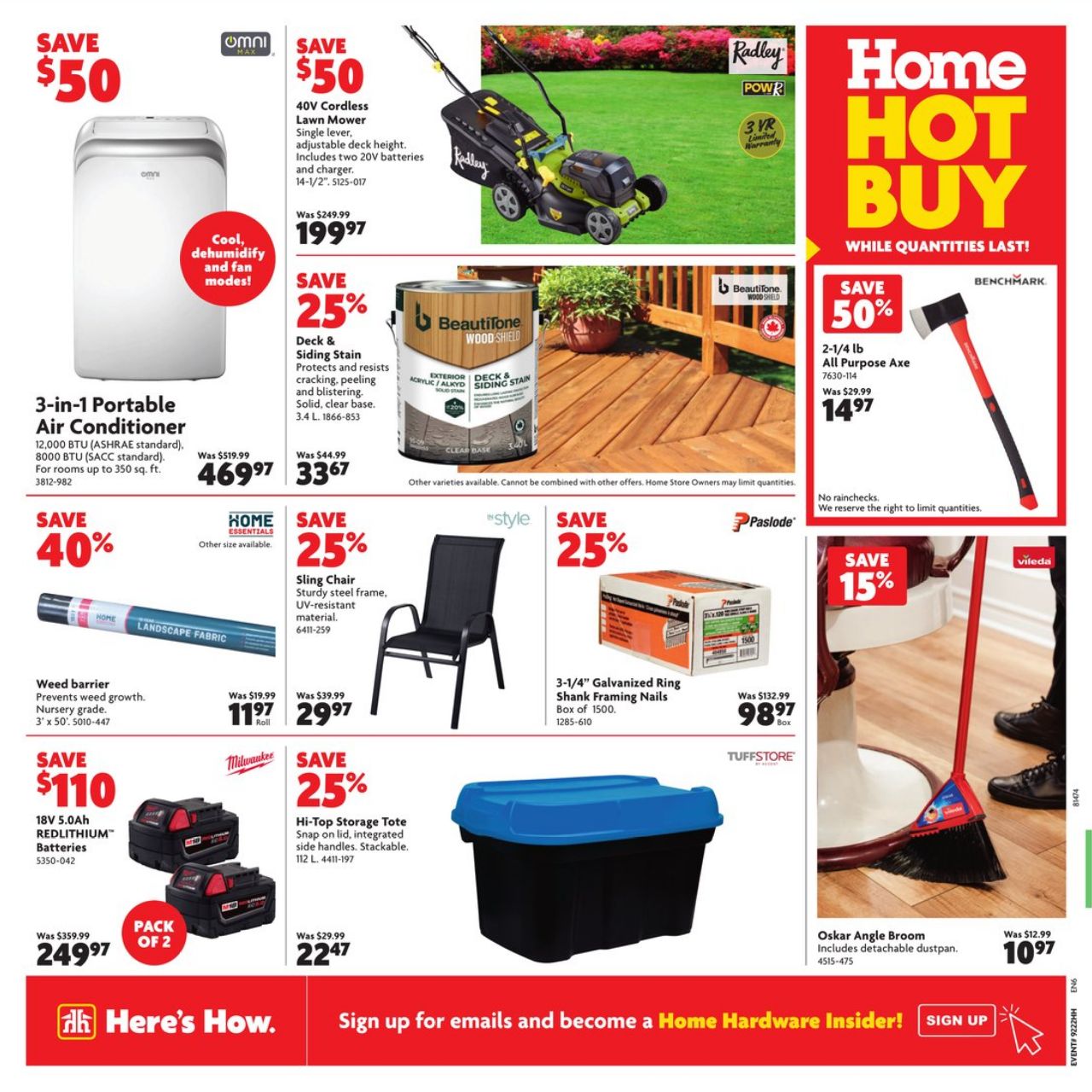 Circulaire Home Hardware 30.05.2024 - 05.06.2024