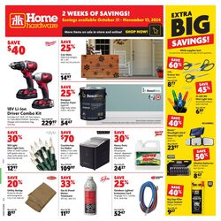 Circulaire Home Hardware 15.12.2022 - 21.12.2022