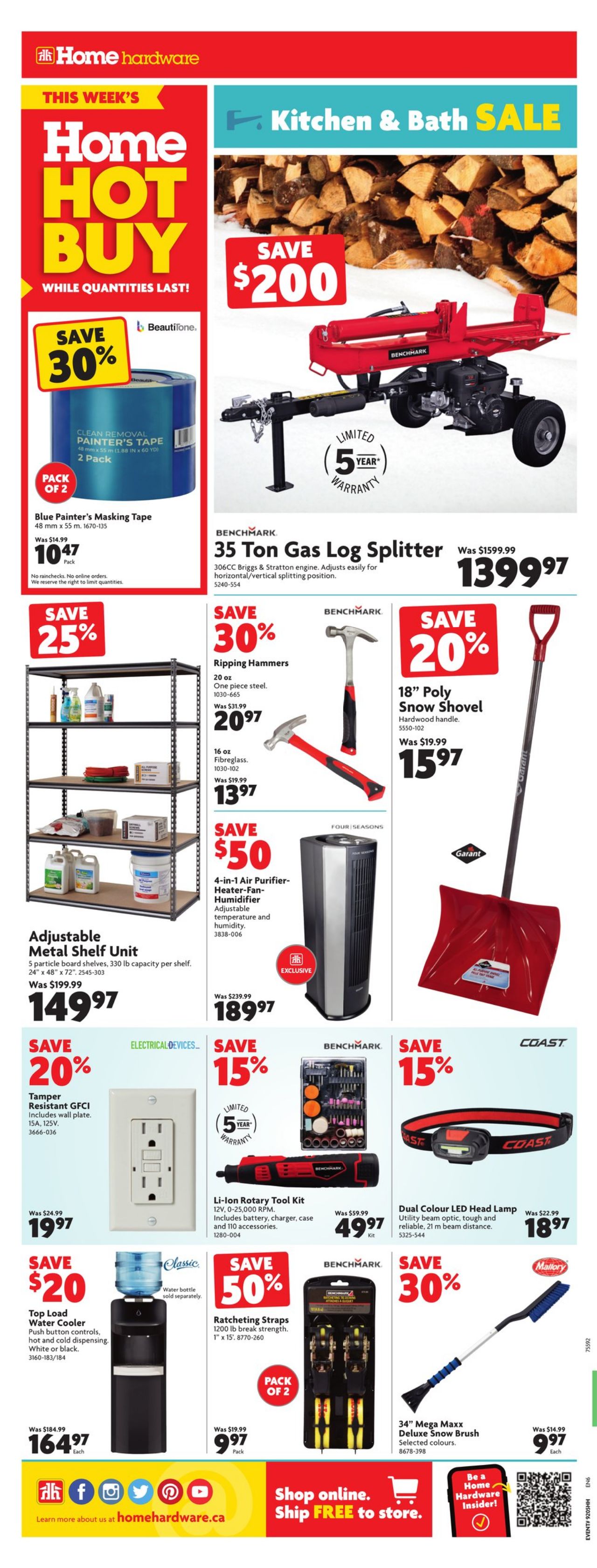 Circulaire Home Hardware 27.01.2022 - 02.02.2022
