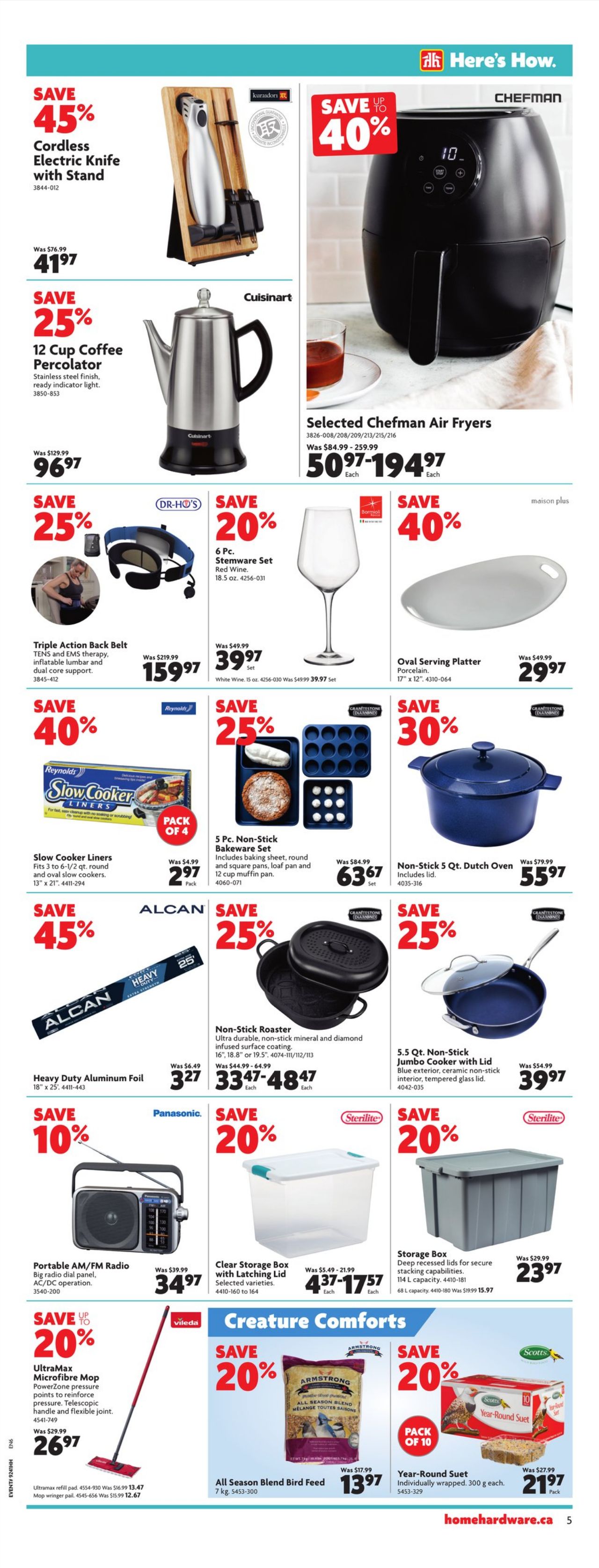 Circulaire Home Hardware 06.10.2022 - 12.10.2022