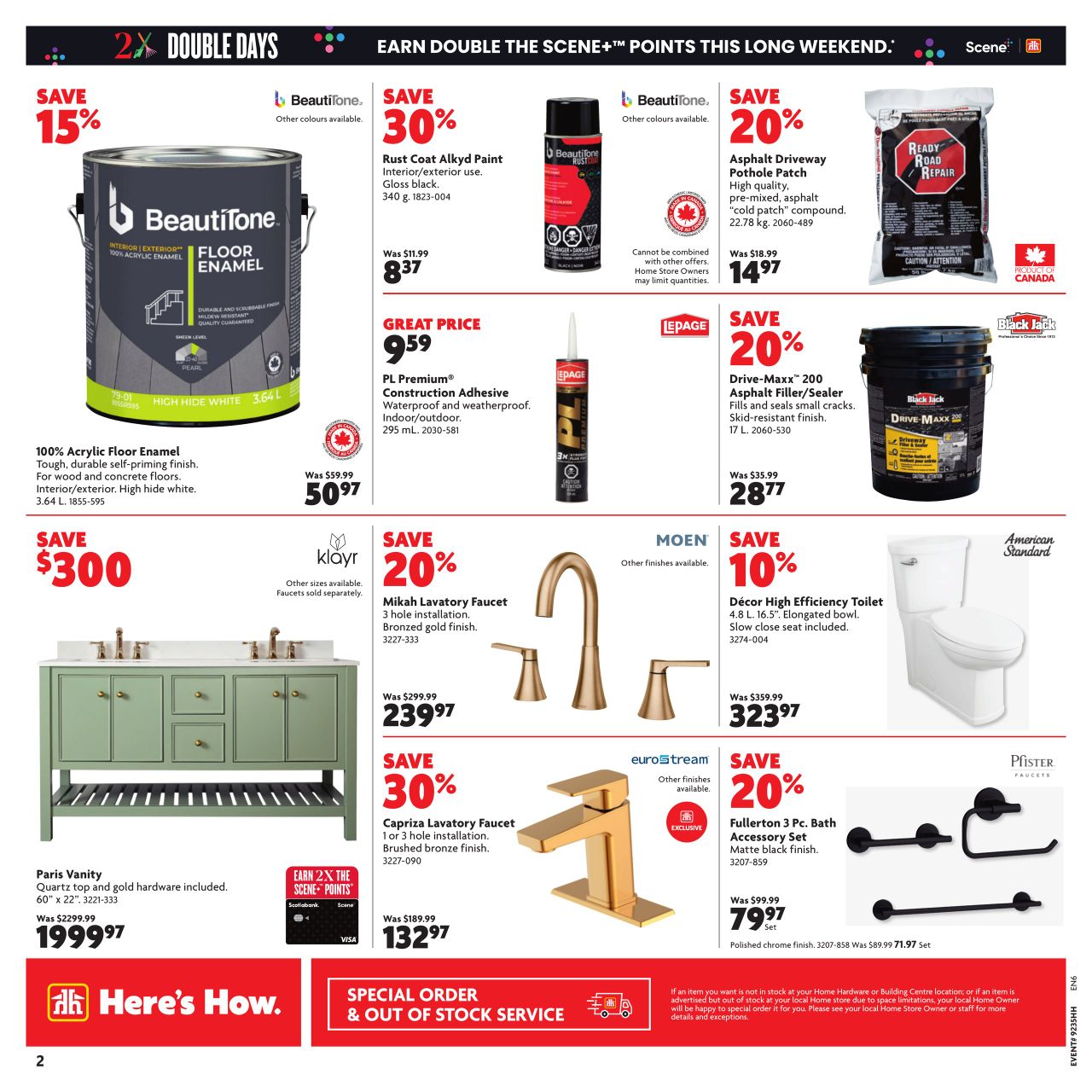 Circulaire Home Hardware 29.08.2024 - 11.09.2024