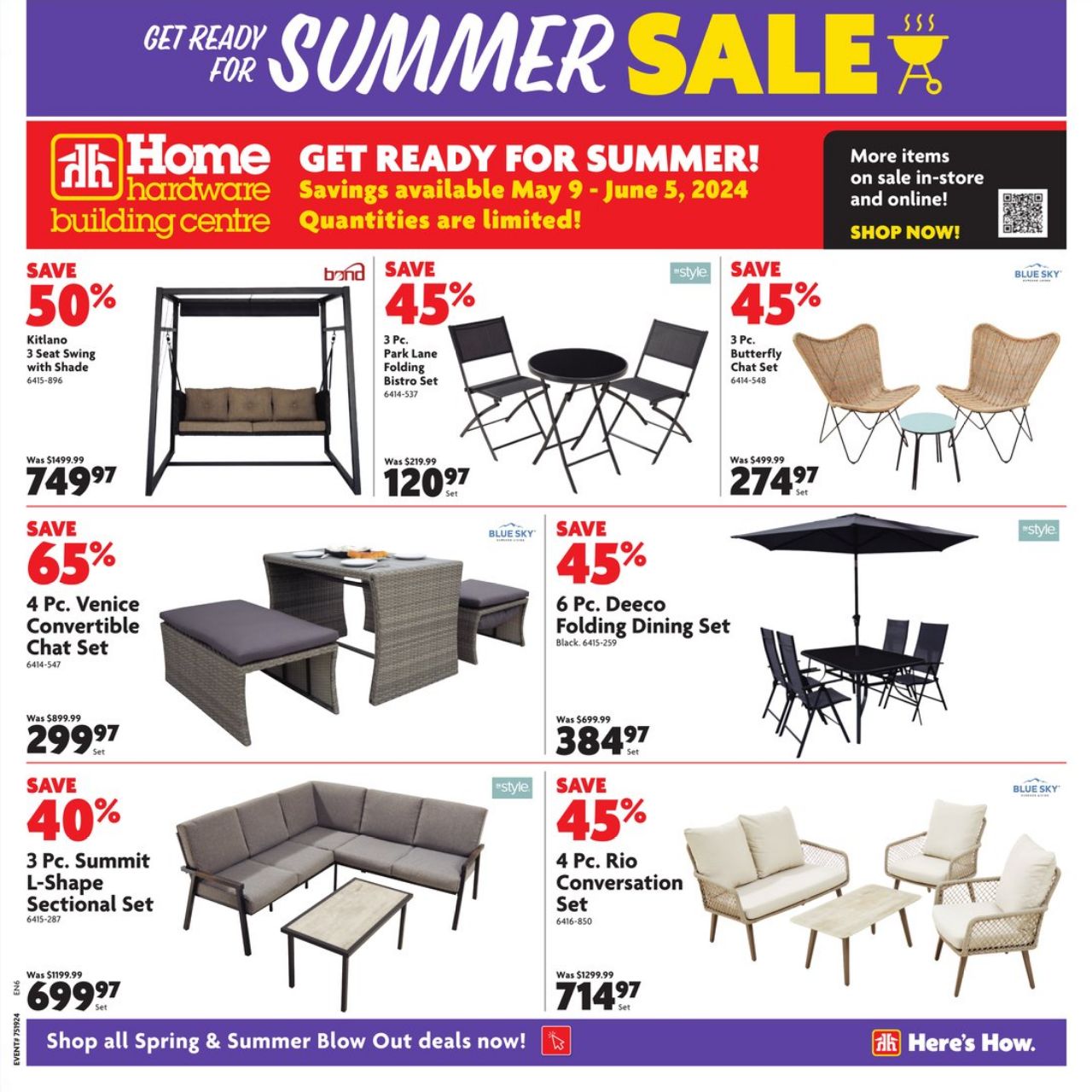 Circulaire Home Hardware 09.05.2024 - 22.05.2024