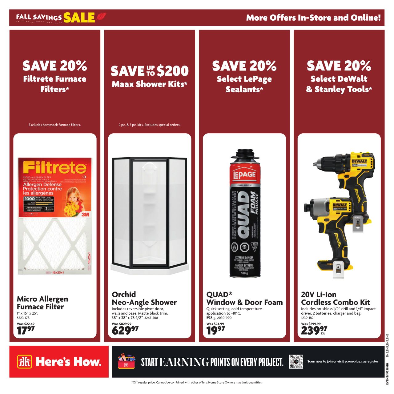 Circulaire Home Hardware 19.09.2024 - 25.09.2024