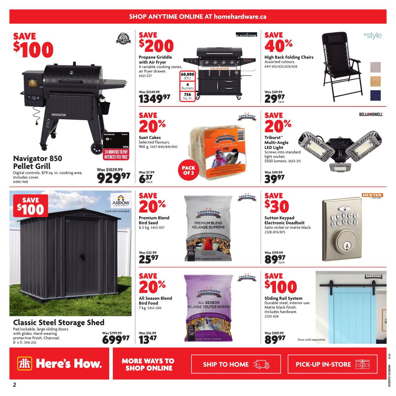 Circulaire Home Hardware 19.09.2024 - 25.09.2024