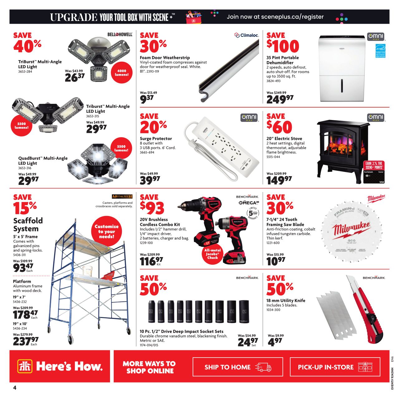 Circulaire Home Hardware 17.10.2024 - 30.10.2024