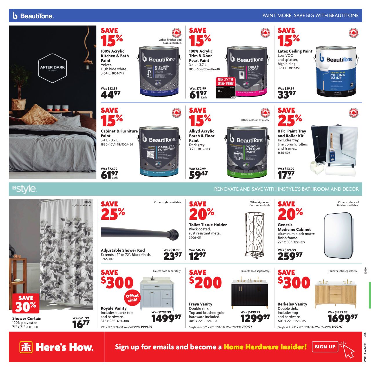 Circulaire Home Hardware 17.10.2024 - 30.10.2024