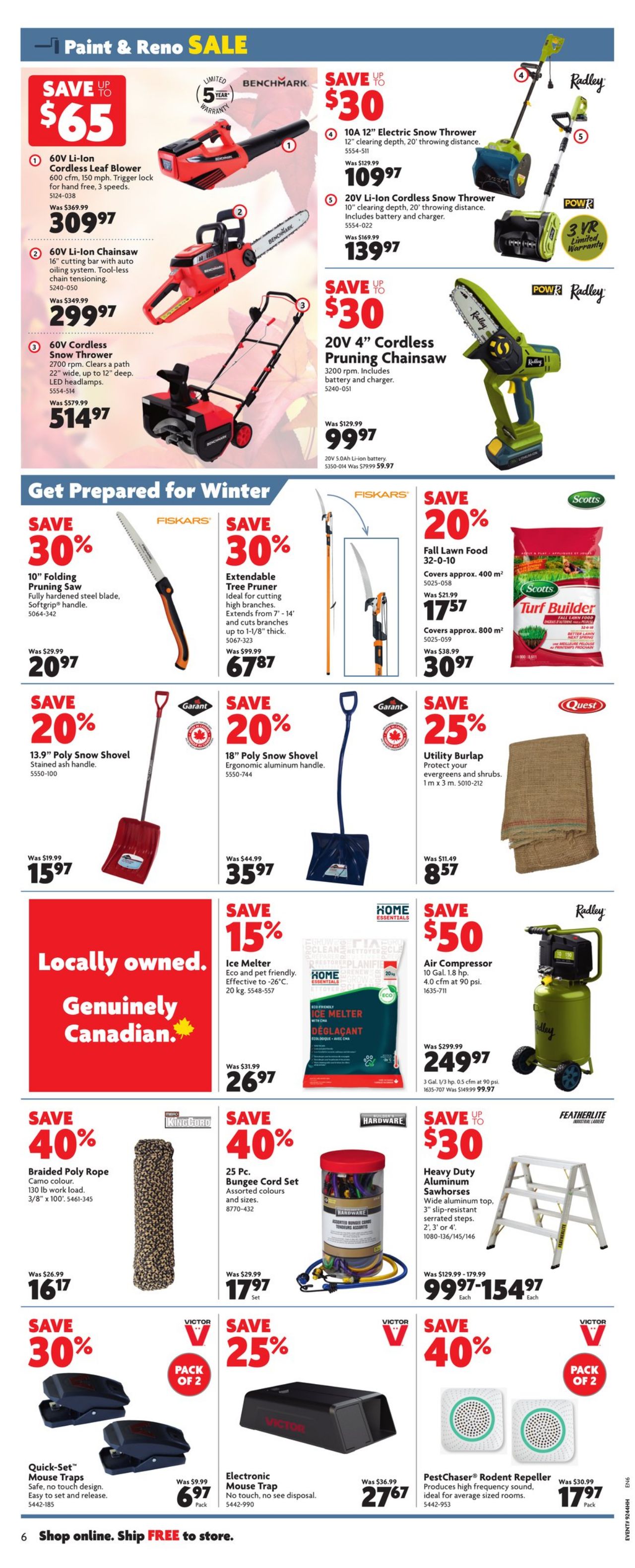 Circulaire Home Hardware 27.10.2022 - 02.11.2022